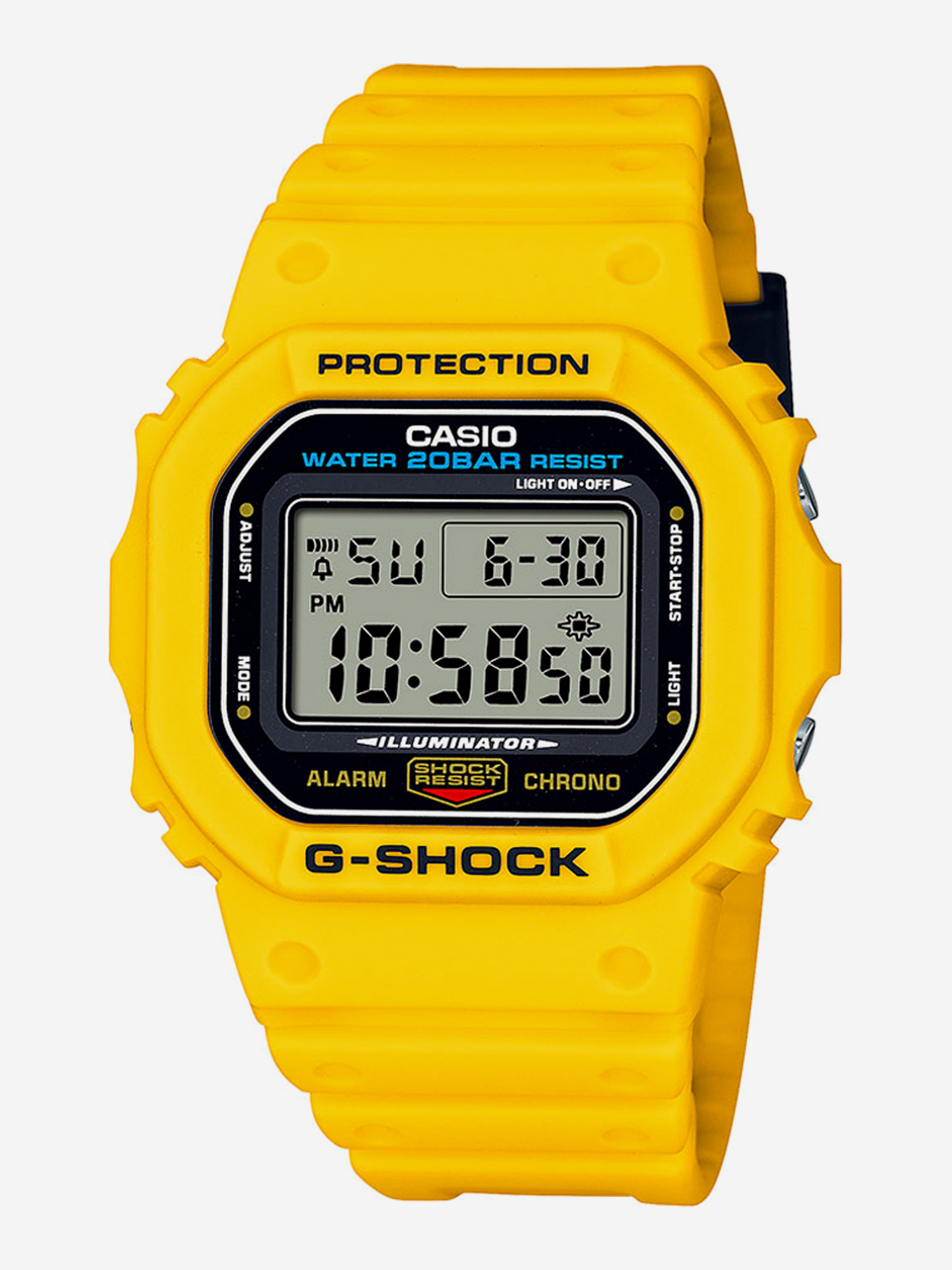 

Наручные часы Casio DWE-5600R-9E, Желтый