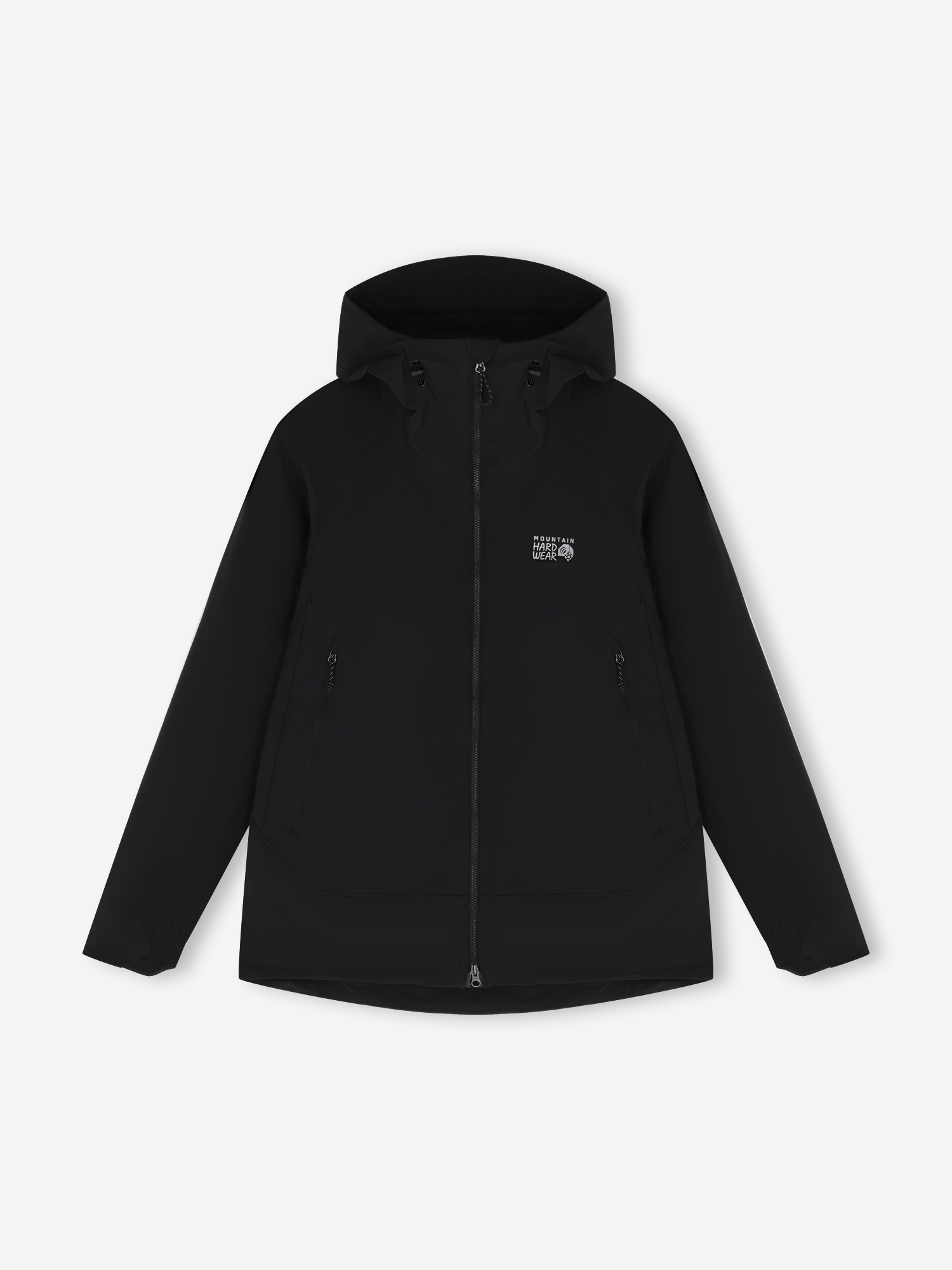 Куртка софтшелл женская Mountain Hardwear Chockstone Alpine Lt Hooded Jacket, Черный