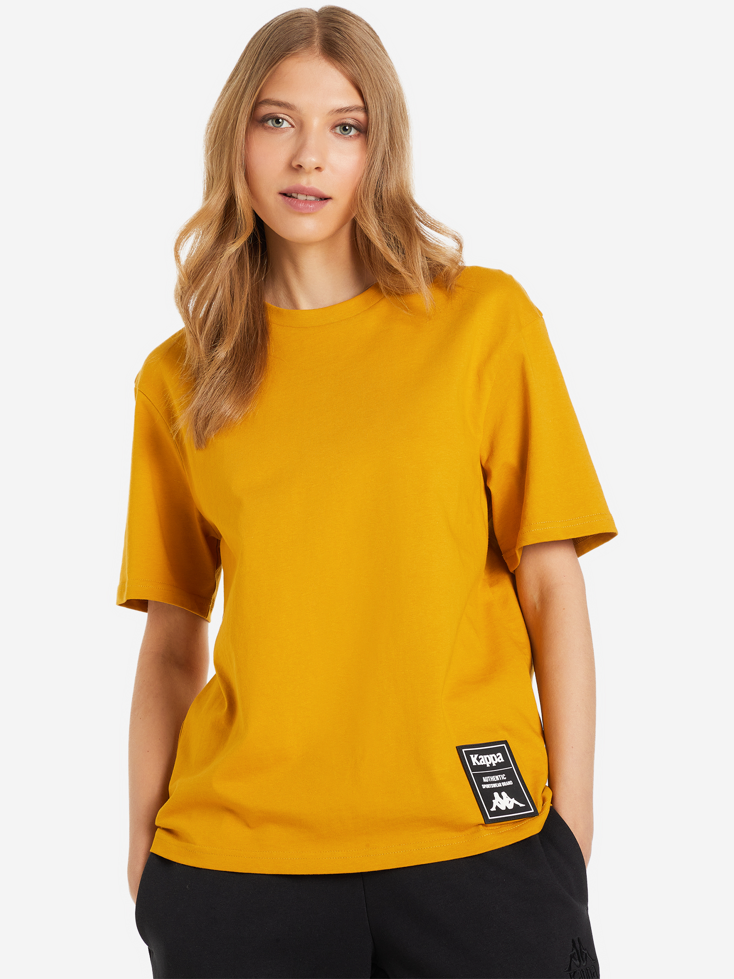 

Футболка женская Kappa Authentic Flash, Желтый