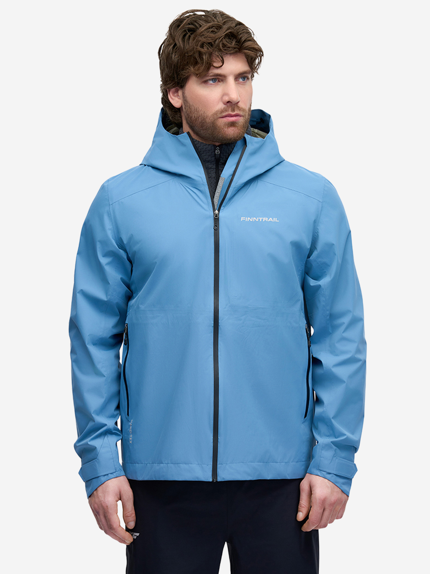 Изображение товара Куртка мужская, мембранная FINNTRAIL Outdoor, Синий Изображение товара Куртка мужская, мембранная FINNTRAIL Outdoor, Синий