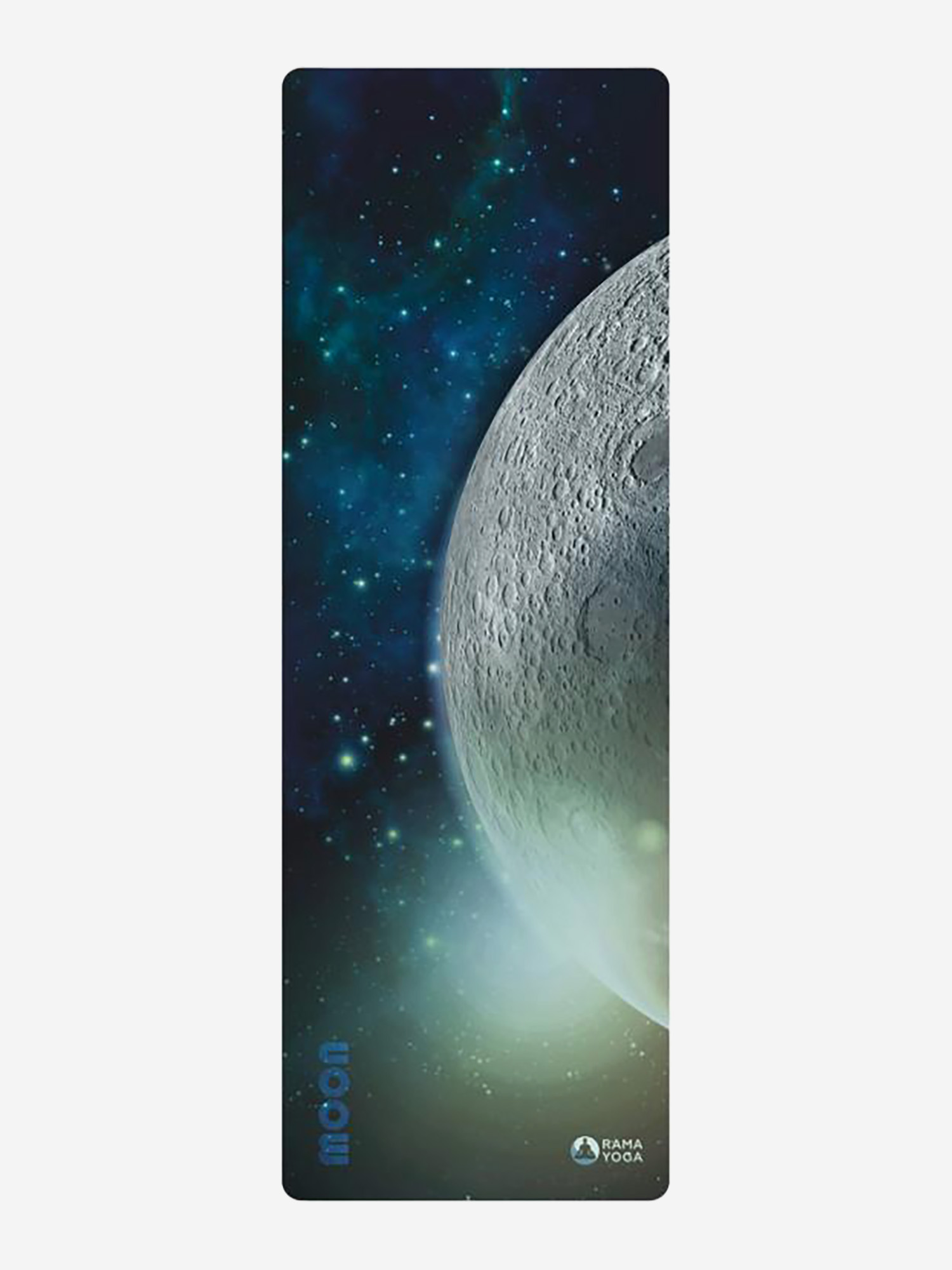 

Коврик для йоги, фитнеса и пилатеса Moon Space Collection из замши и каучука, 3,5 мм BODHI, Серебряный