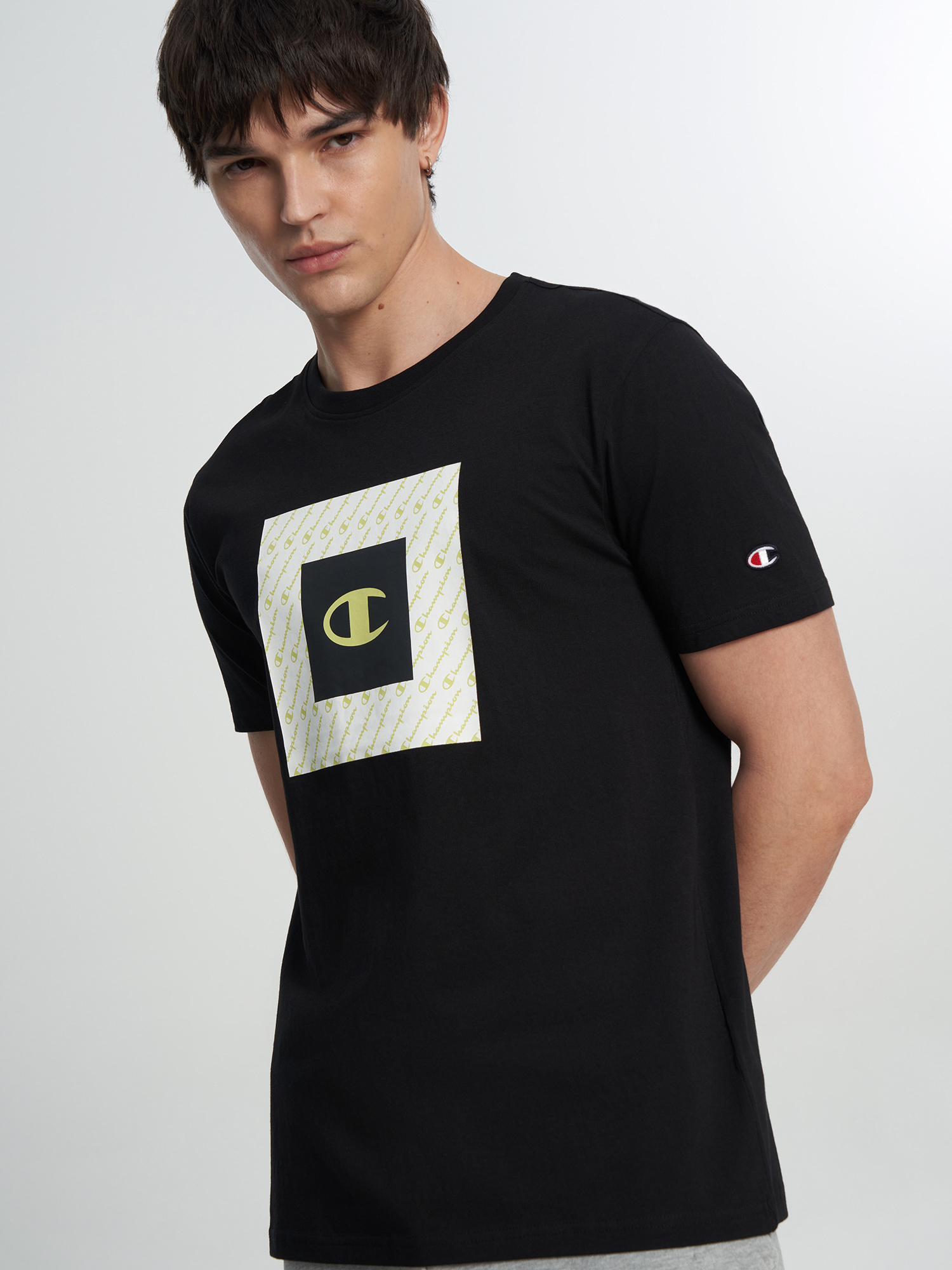 Футболка Champion, черный, арт. 222860C0K-KK001