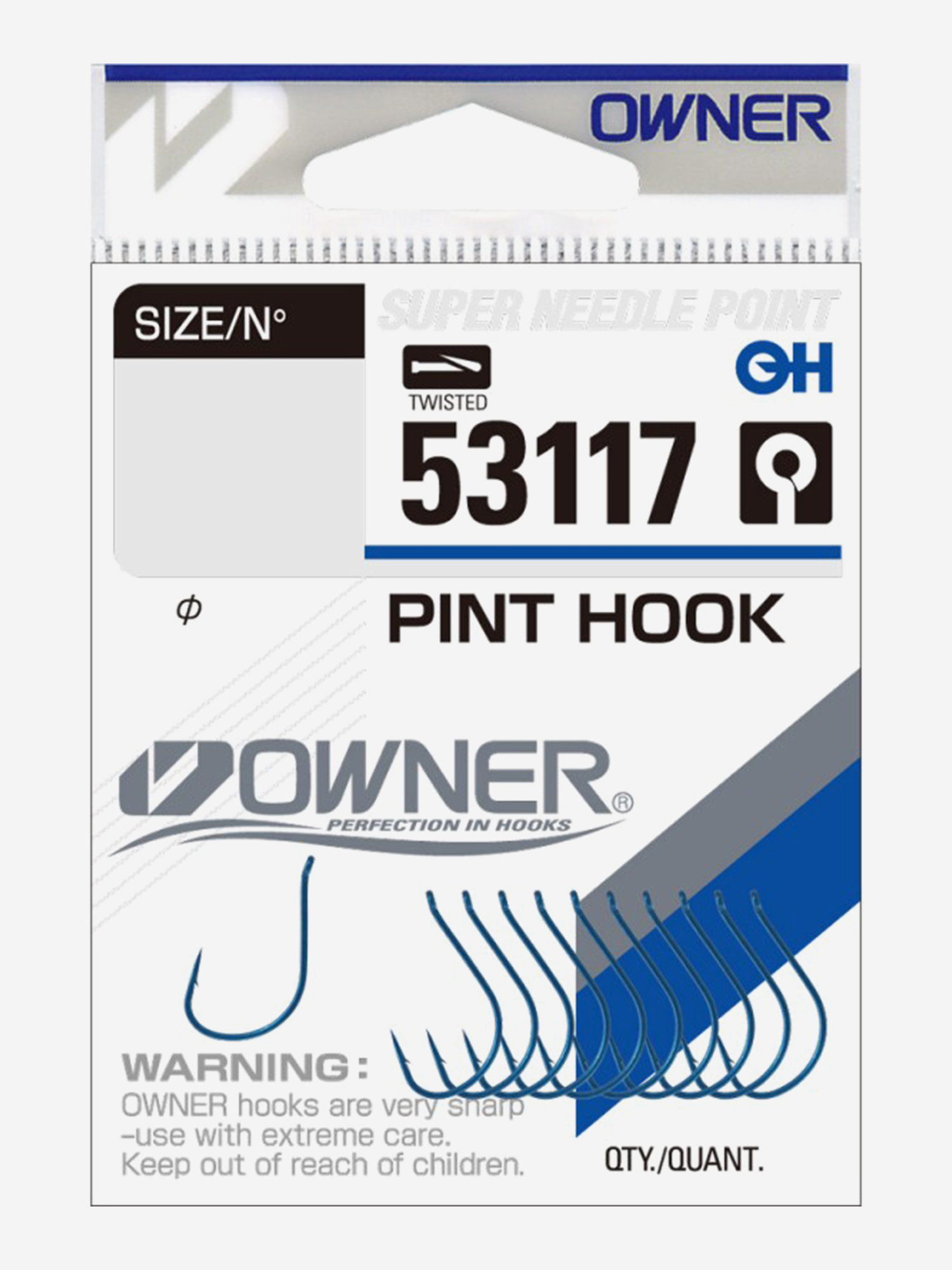 Изображение товара Крючки OWNER Pint Hook blue №12 13 шт — надежные для фидерной ловли Изображение товара Крючки OWNER Pint Hook blue №12 13 шт — надежные для фидерной ловли
