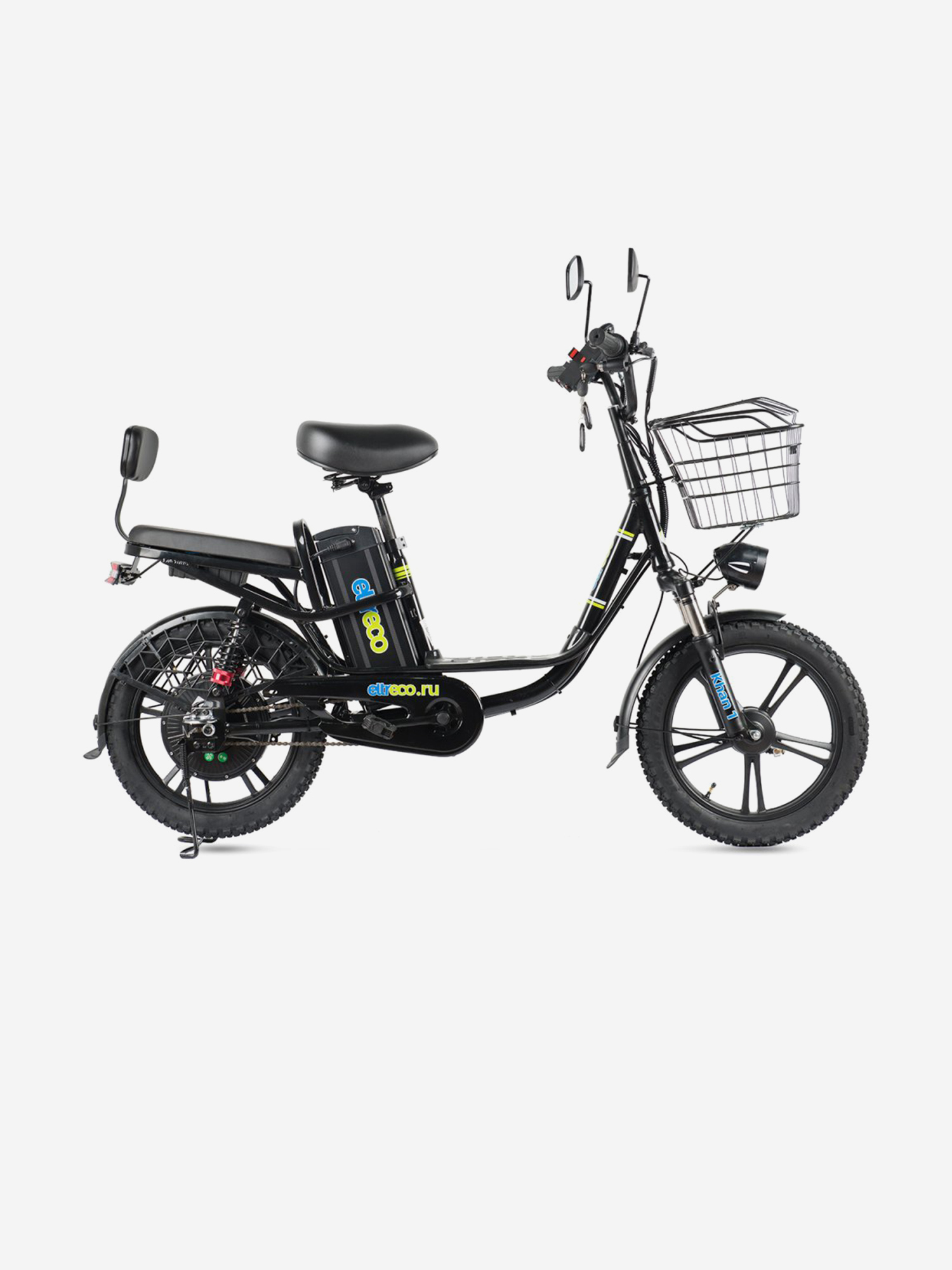 Изображение товара Eltreco Khan 1 Электровелосипед с литийионным аккумулятором 130 мАч 50 км 25 кмч