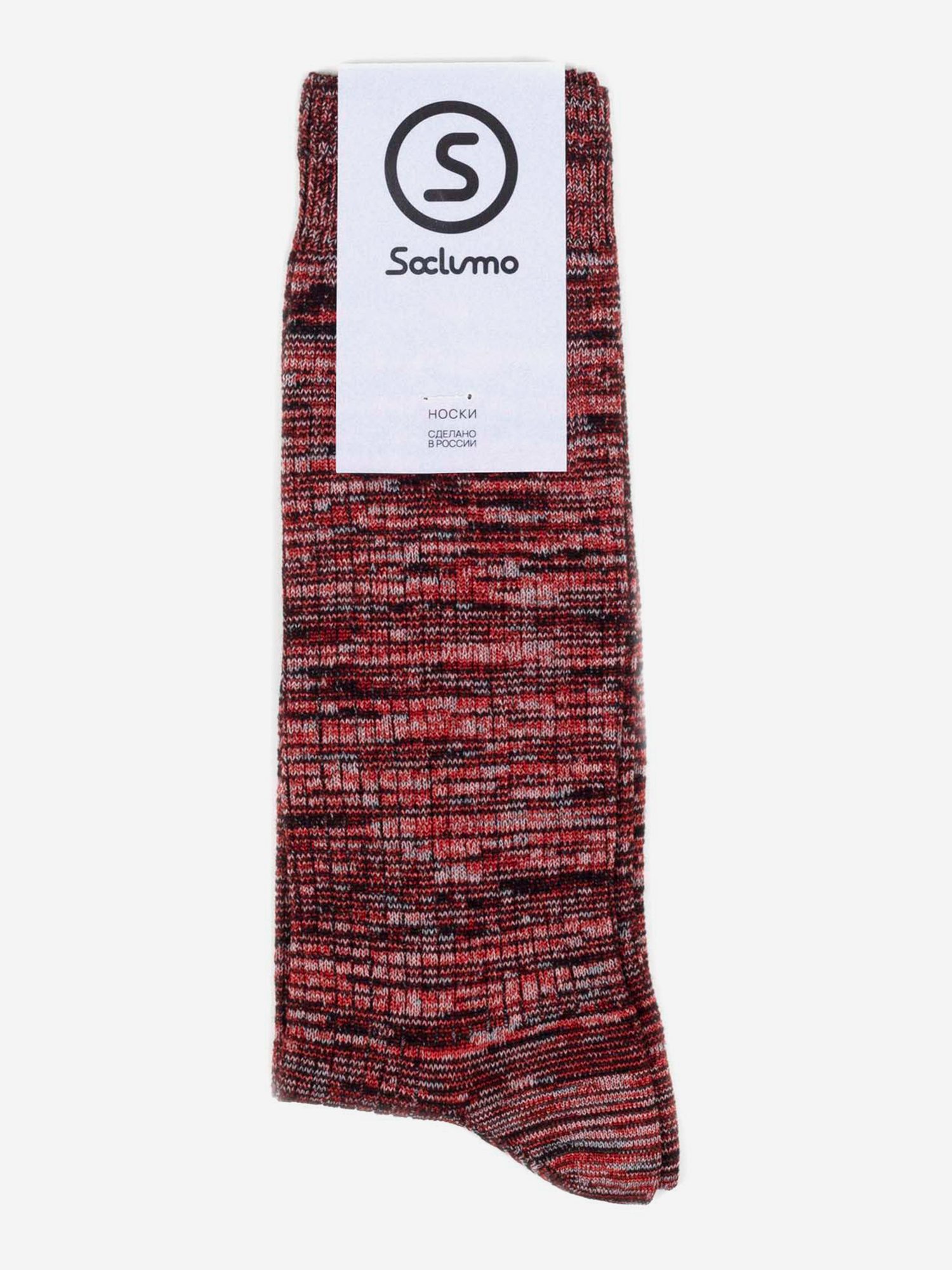 

Высокие носки Soclumo, 3 Микс, Вино, Красный