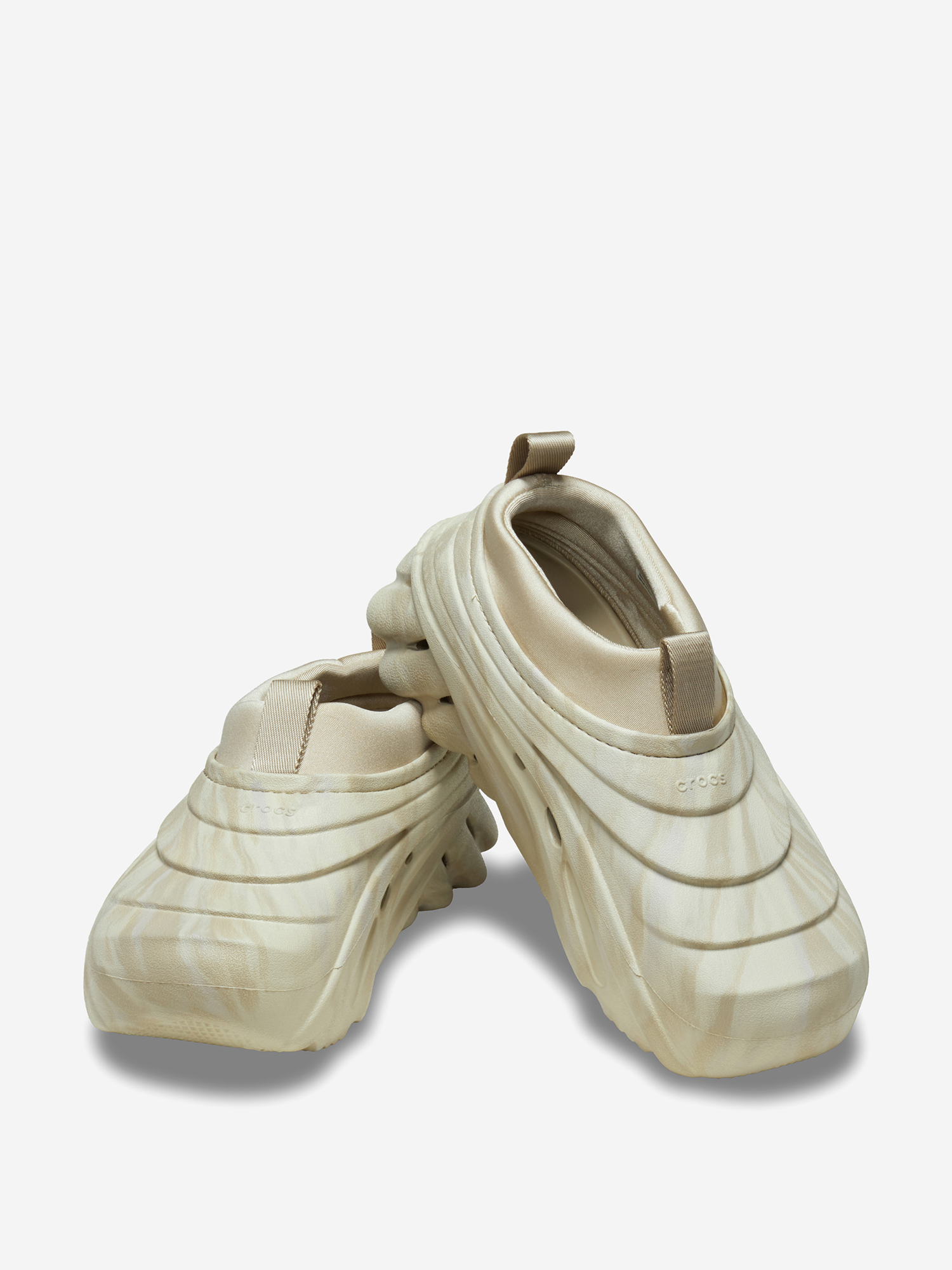 фото Клоги crocs, бежевый