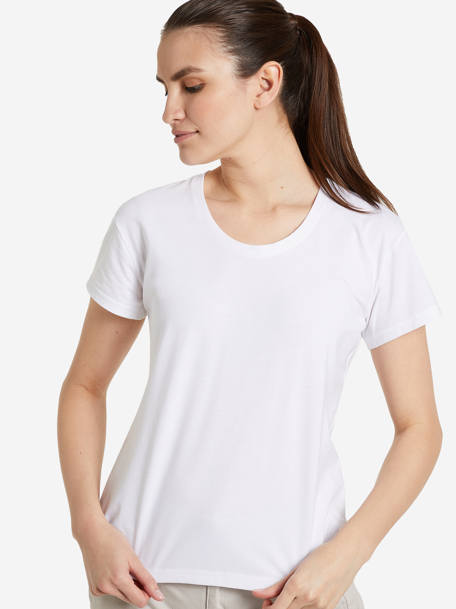 

Футболка женская Columbia Sun Trek SS Tee, Белый