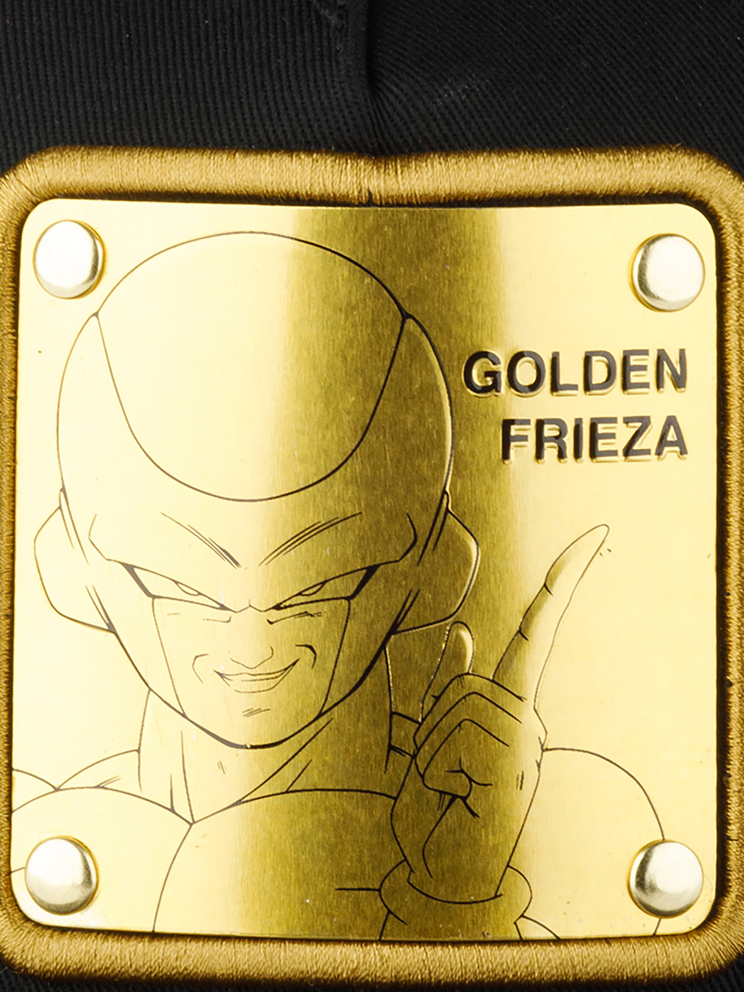 Бейсболка с прямым козырьком CAPSLAB CL/DBS4/1/CF/GOL Dragon Ball Golden Frieza (черный), Черный 88-477XDOXC3H-84, размер Без размера - фото 5