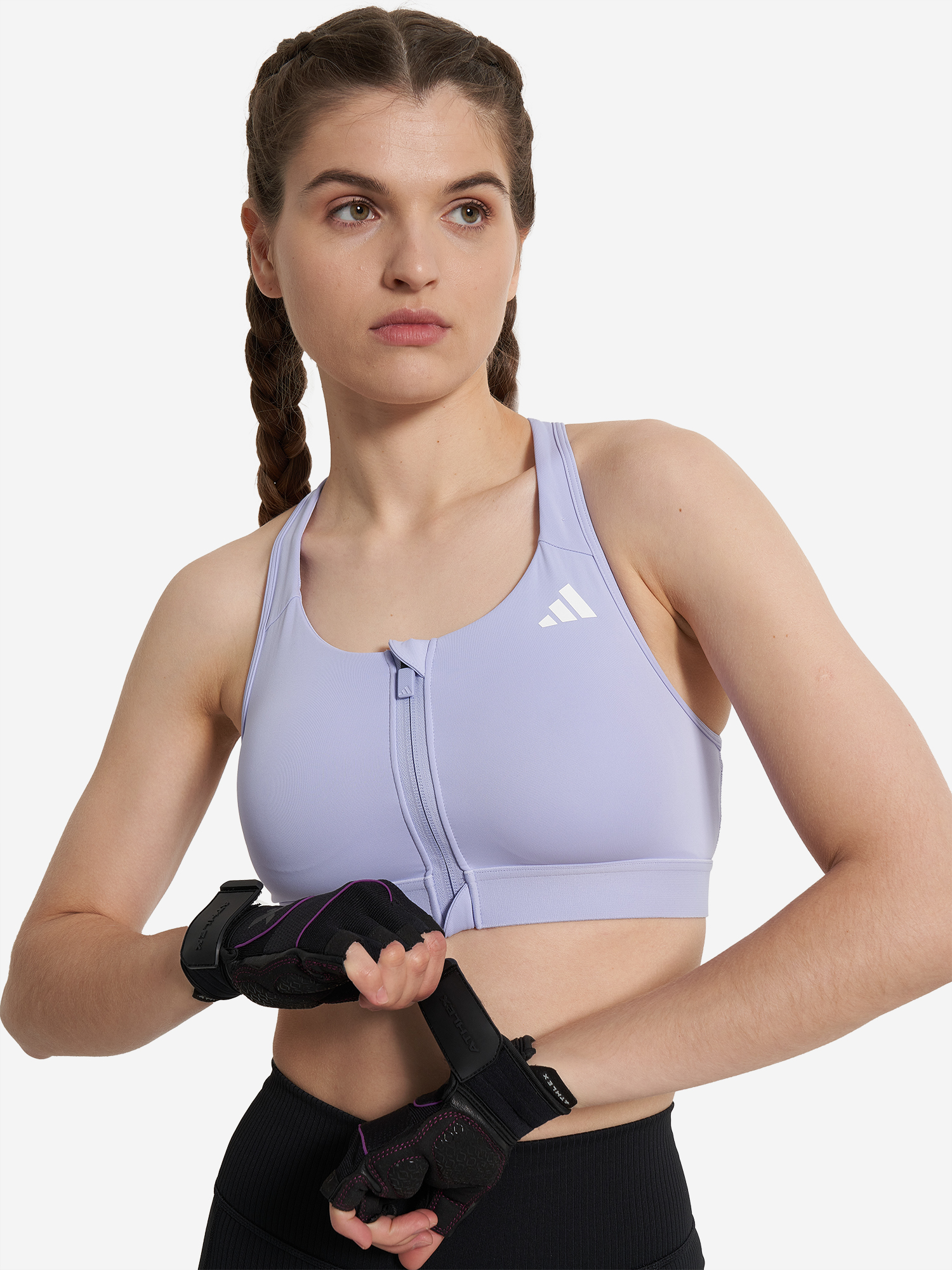 

Топ бра спортивный adidas, Синий