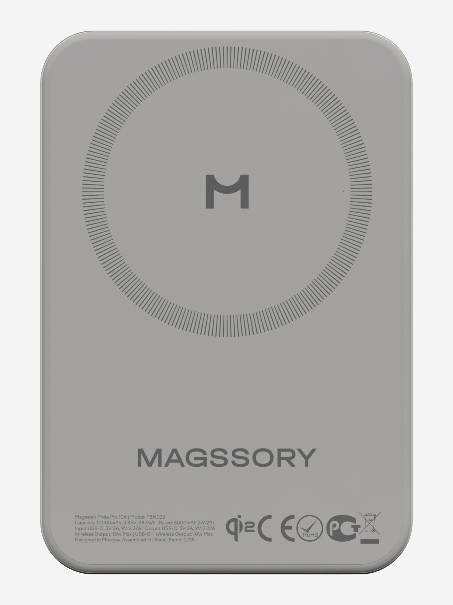 Изображение товара Беспроводная зарядка MAGSSORY для смартфона с Qi2