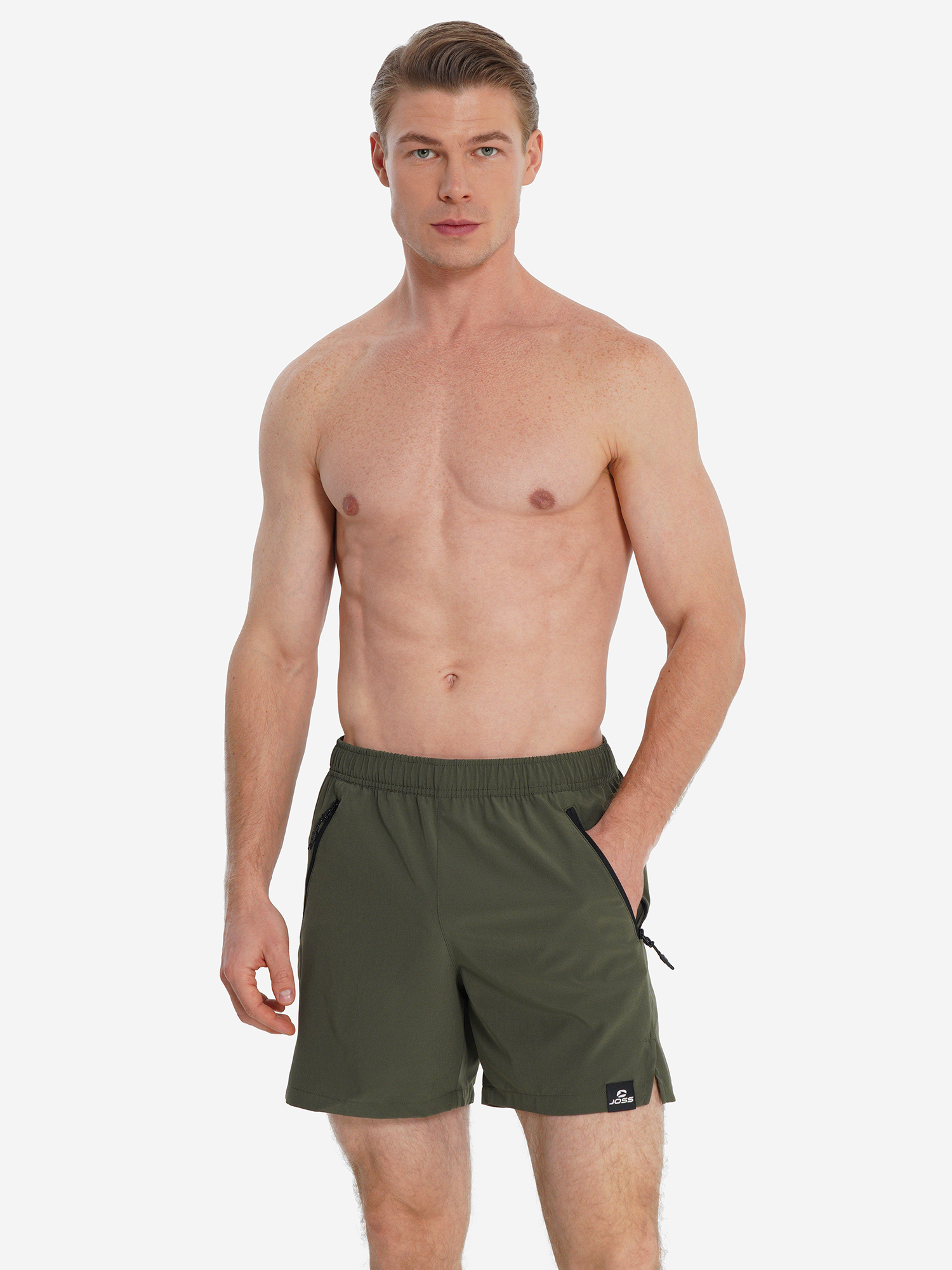 Шорты плавательные мужские Joss, зеленый, арт. 35706