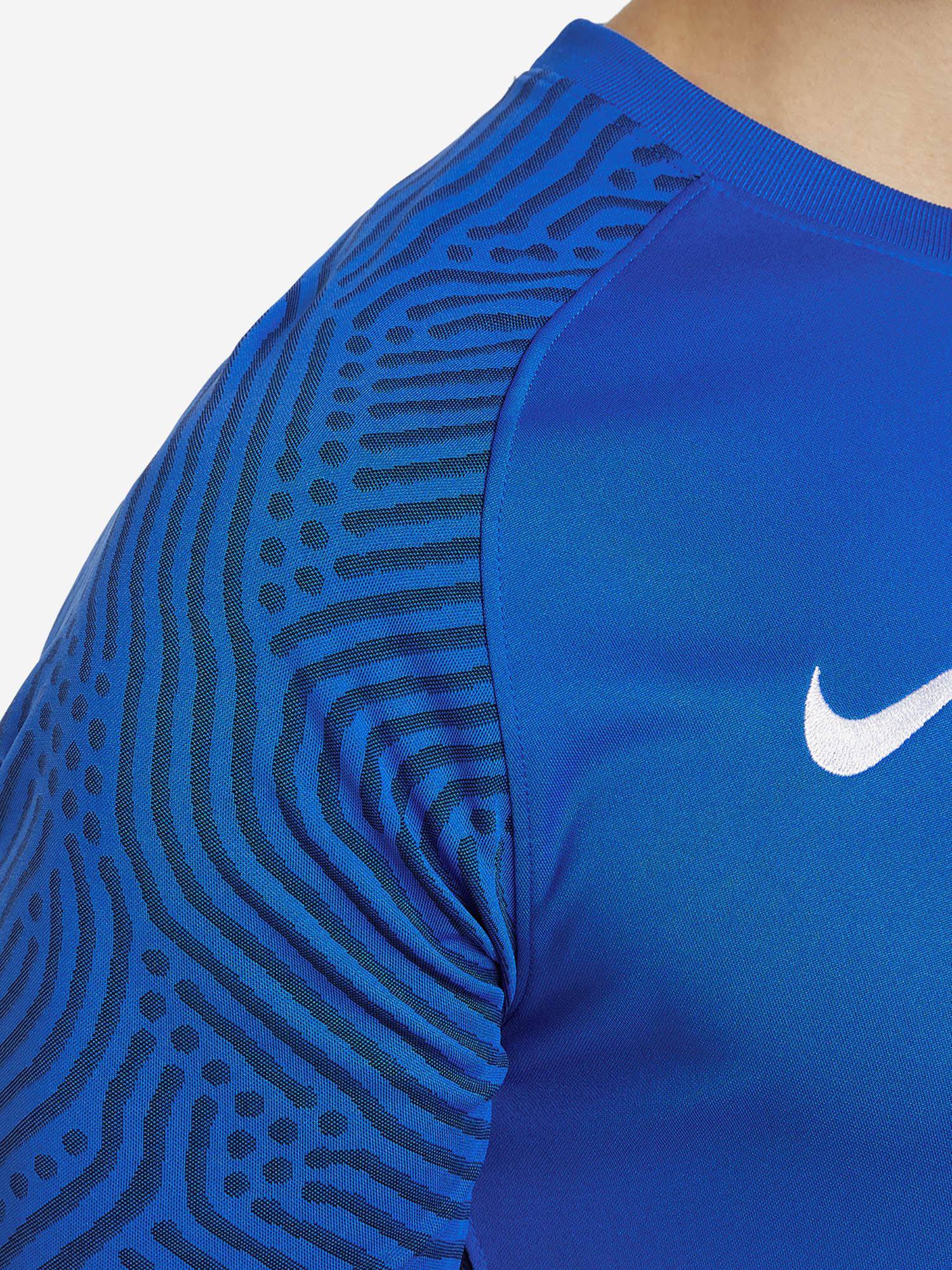 Футболка мужская Nike Jersey Strike 22, Синий CW3544N06-463, размер RUS 50-52 | EUR L - фото 4