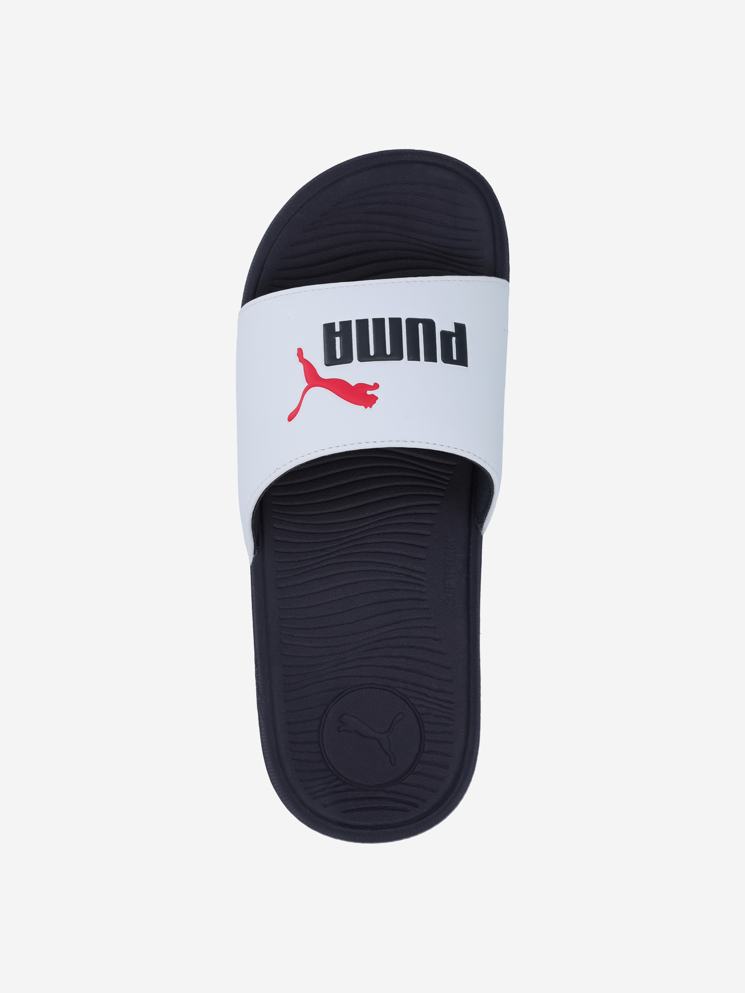 фото Шлепанцы для мальчиков puma cool cat 2.0 jr, белый