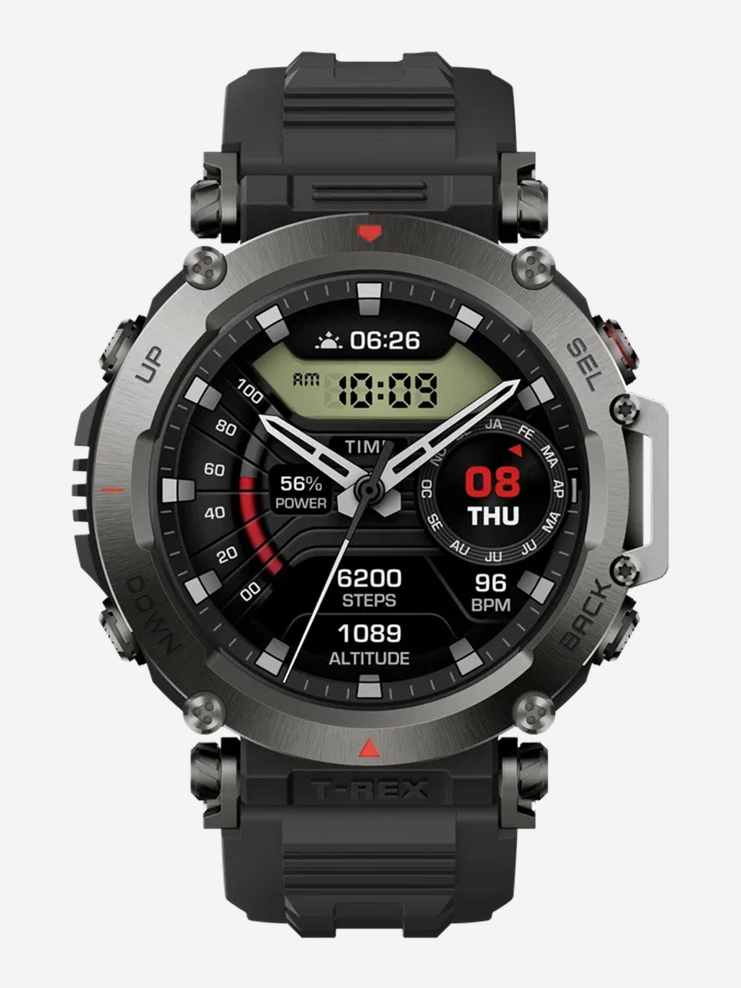 Смарт-часы Amazfit T-Rex Ultra A2142, Черный