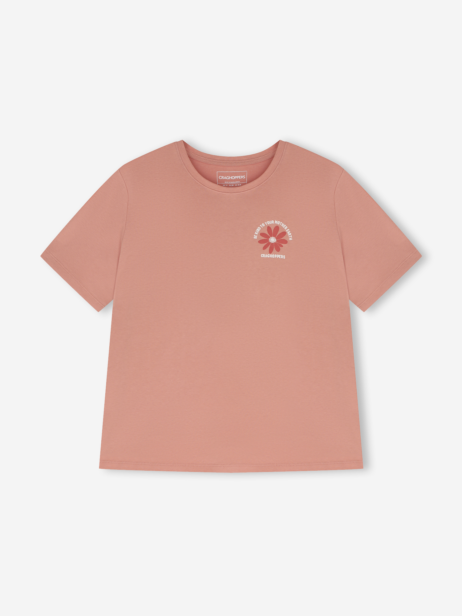 Футболка женская CRAGHOPPERS Malibo Розовый 1799₽