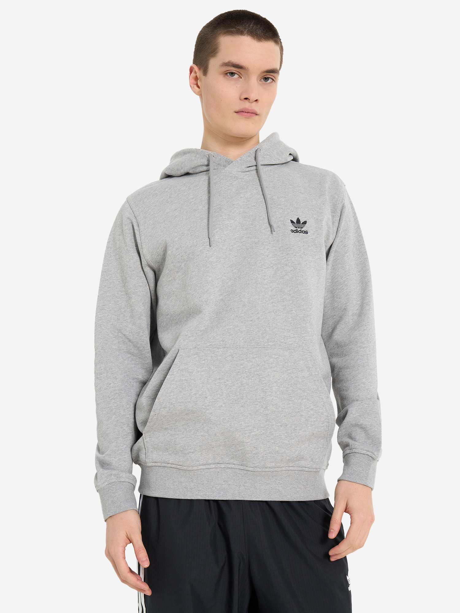 фото Худи мужское adidas, серый