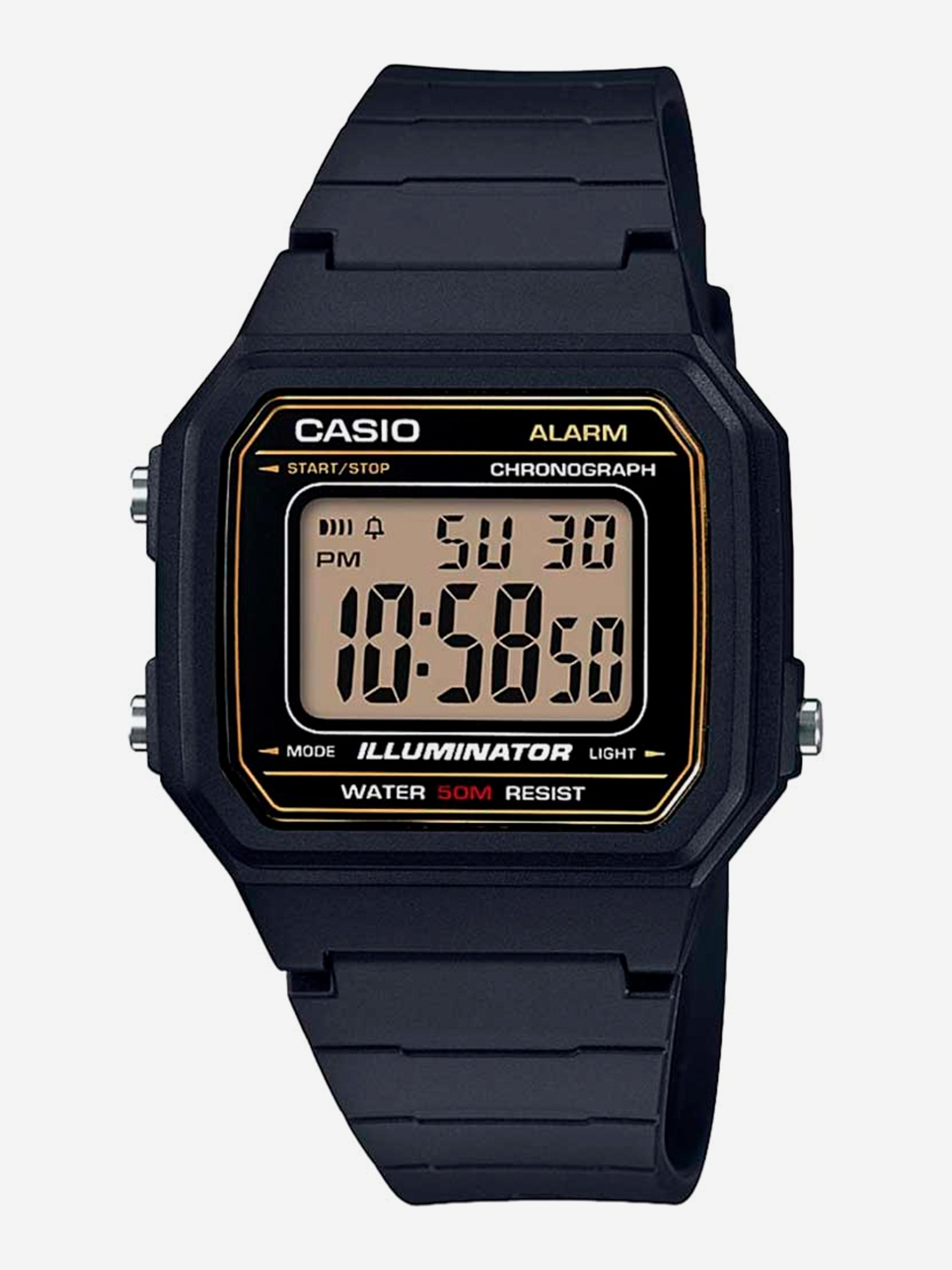 

Наручные часы Casio W-217H-9A, Черный