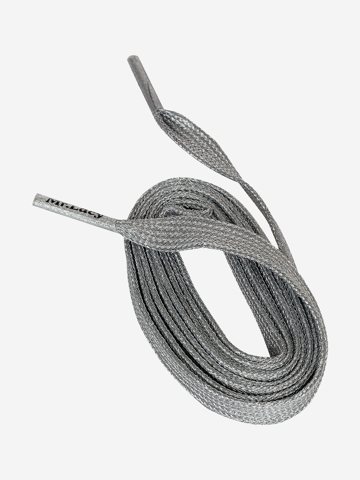 

Шнурки Mr. Lacy Flatties, Серебряный