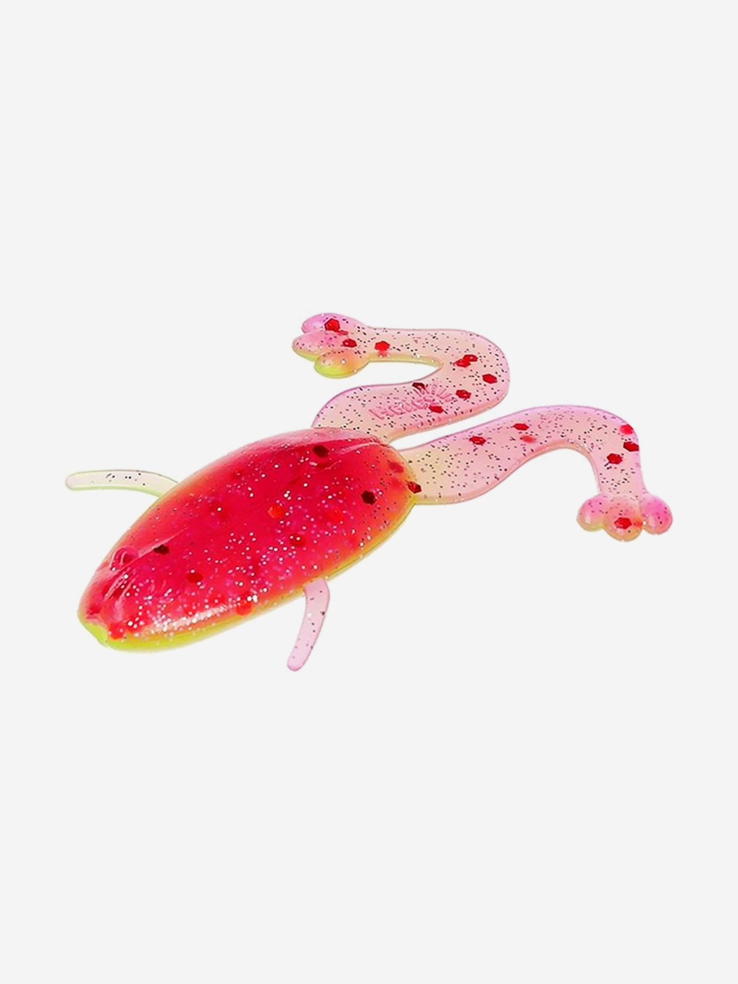 Изображение товара Мягкая силиконовая приманка лягушка Helios Crazy Frog 9 см Fio Acid lemon