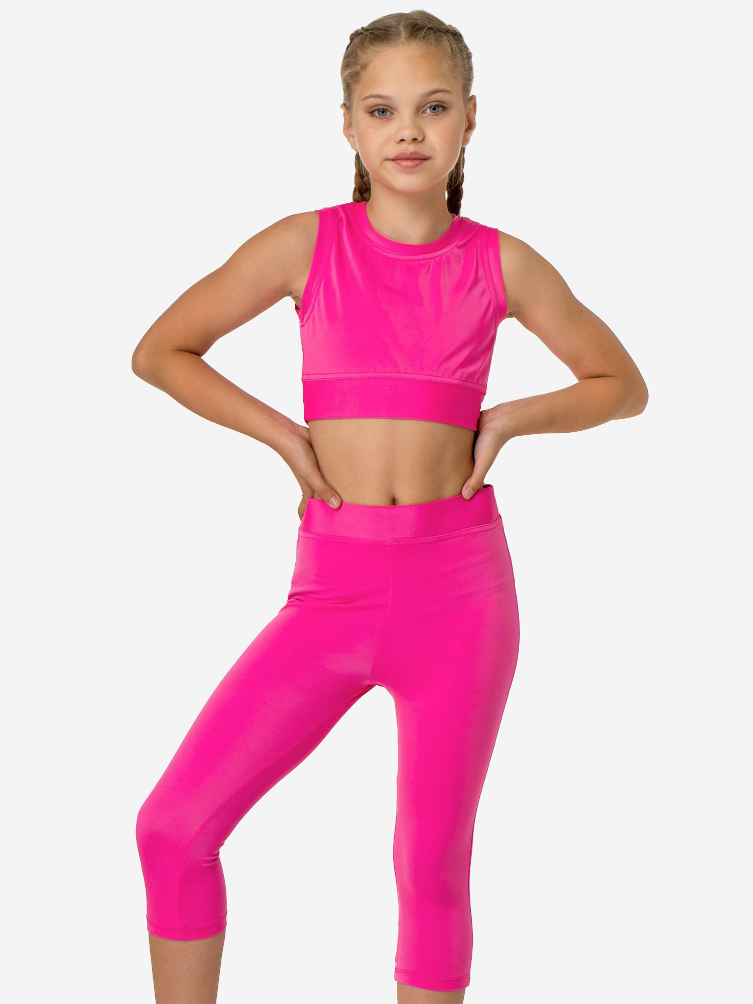

Костюм для девочек с бриджами Bonito kids, Розовый