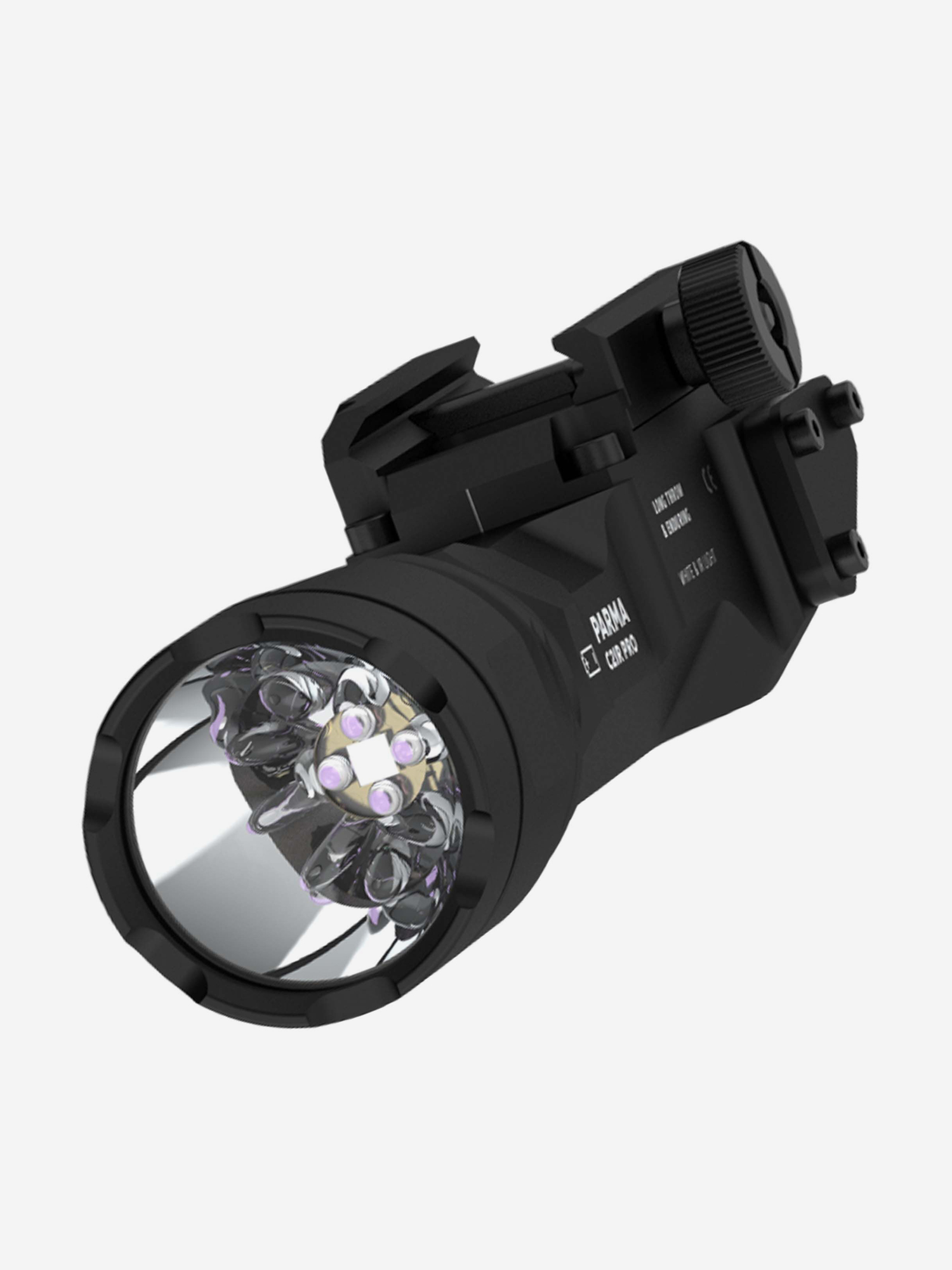 

Фонарь тактический Armytek Parma C2IR Pro, 1250 лм, Черный
