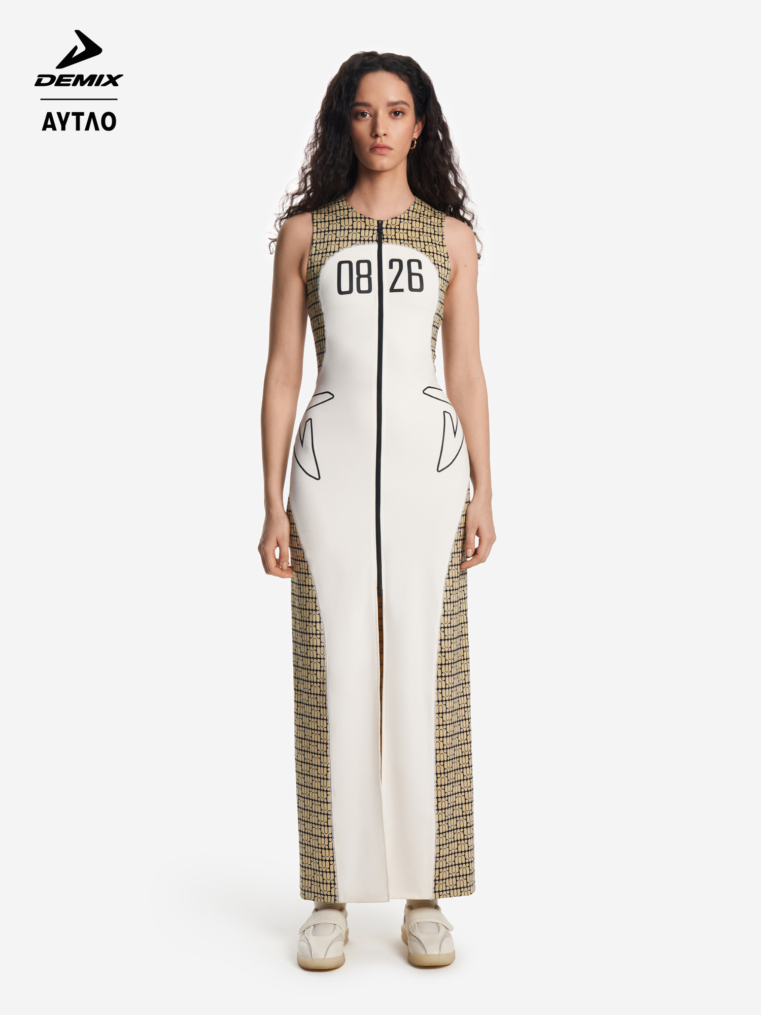 Платье Demix x AYTΛO, белый, арт. 142015DMX-WC