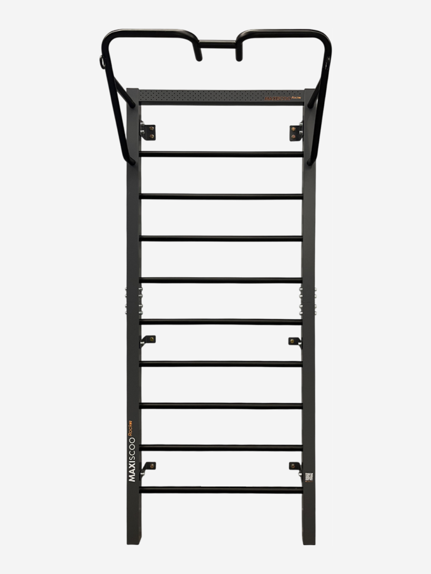 Многофункциональная Шведская Стенка Maxiscoo Rock 230 см, Черный