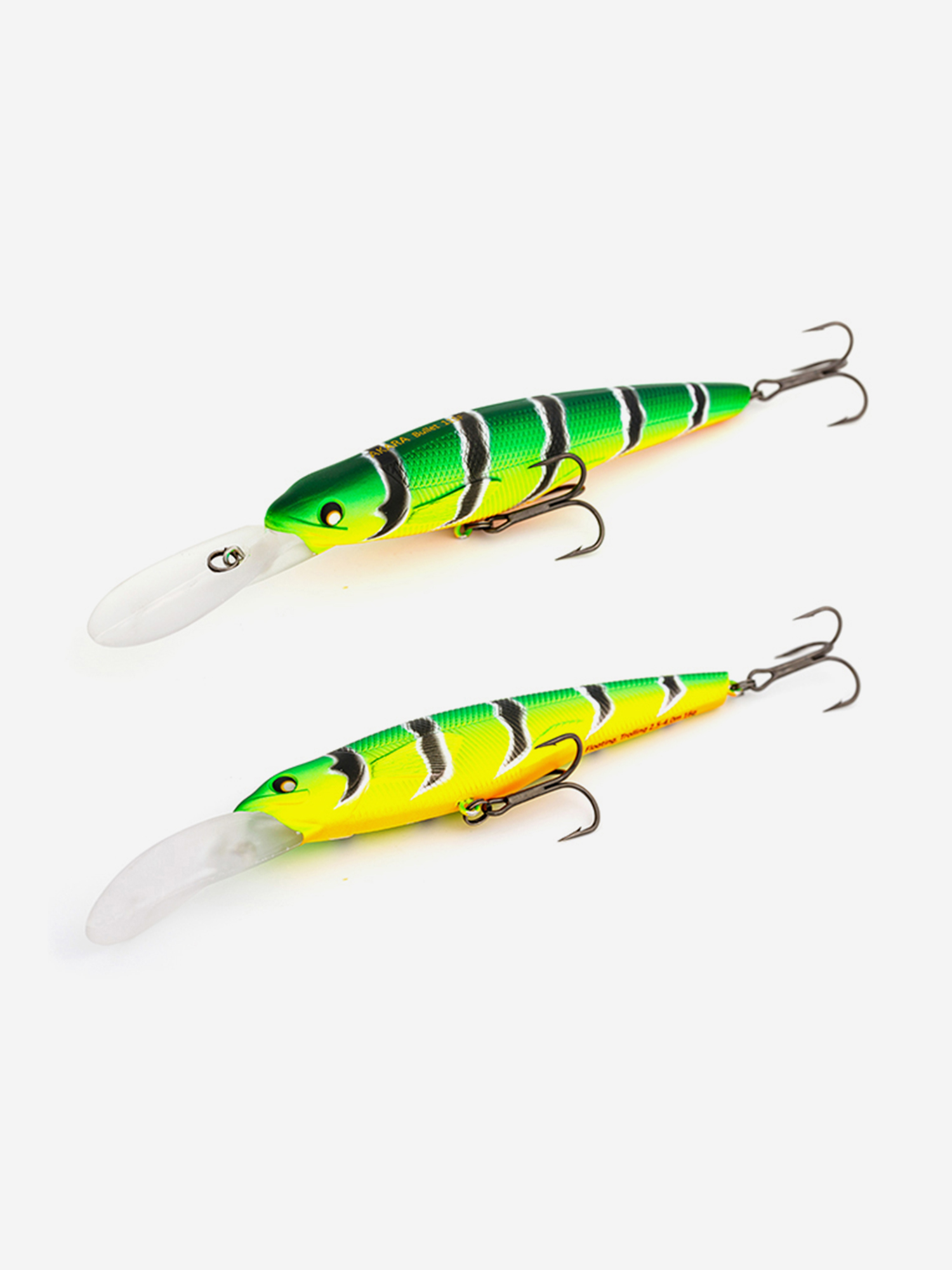 

Воблер Akara Bullet 115F 16 гр. (4/7 oz 4,5 in) A107, Мультицвет