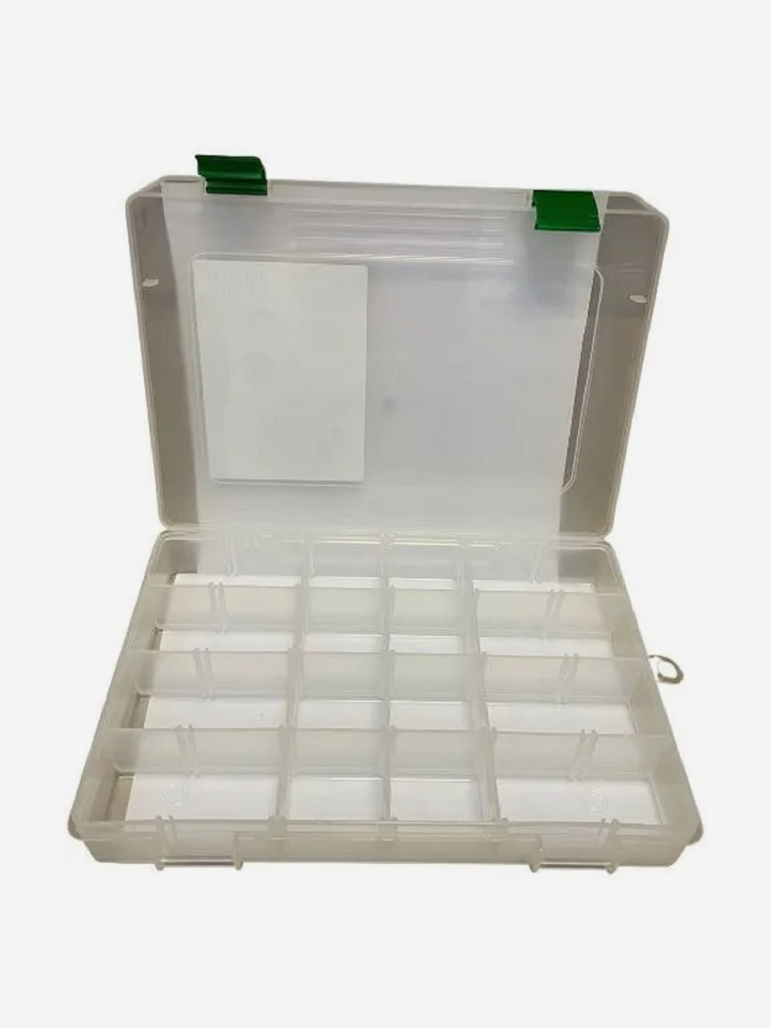 

Коробка рыболовная для приманок Fisherbox 250 (25x19x04) средняя, Белый