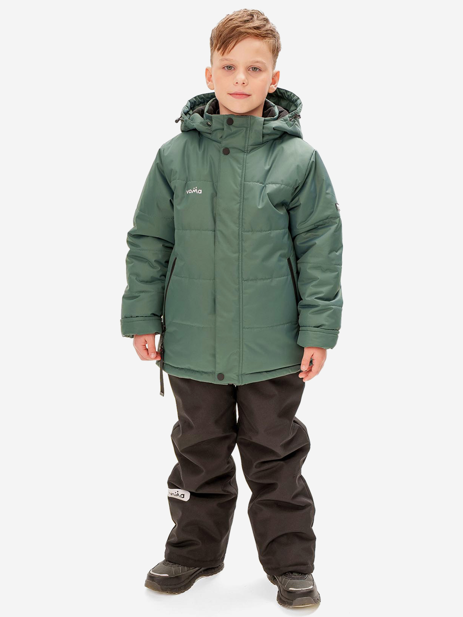 Изображение товара Костюм зимний для мальчика "Конго", Темно-зеленый