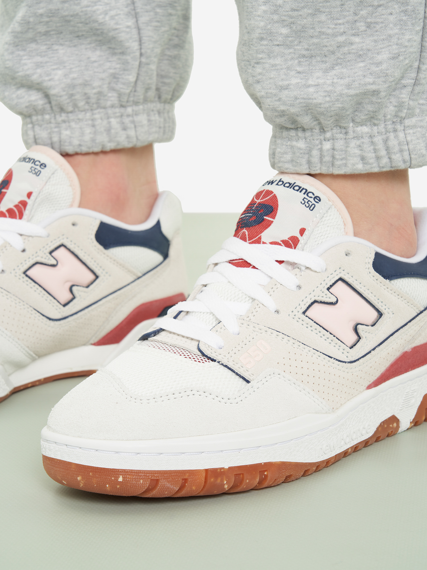 Кеды женские New Balance 550, Белый BBW550NPN04-, размер 40.5 - фото 9