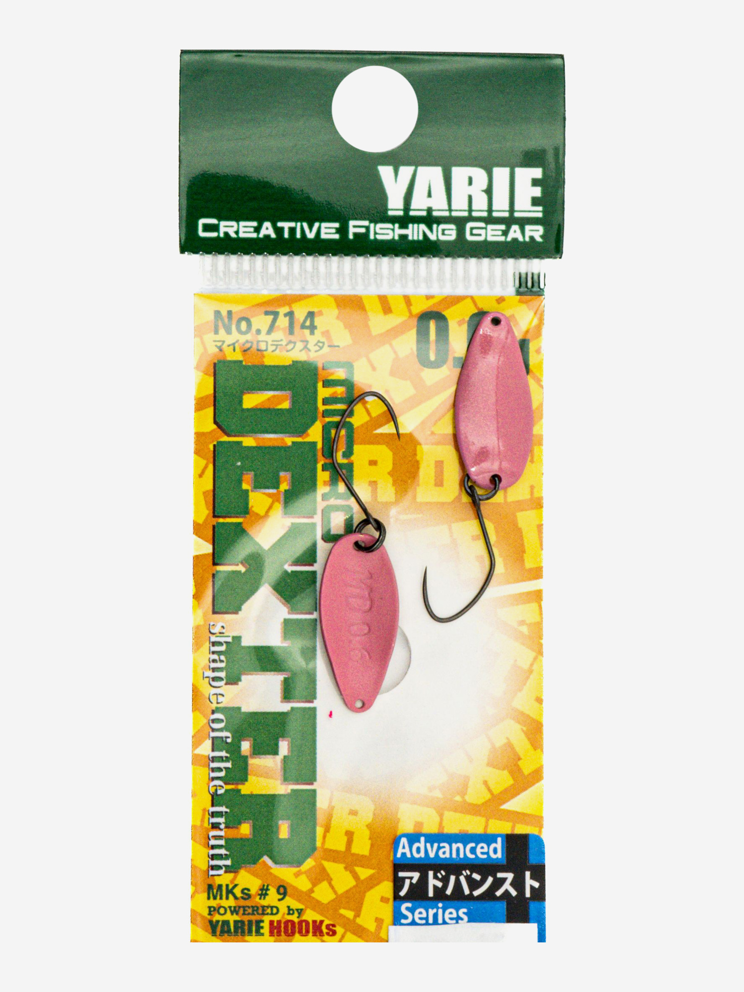 

Блесна Yarie №714 Micro Dexter,  г, BS-21, Мультицвет