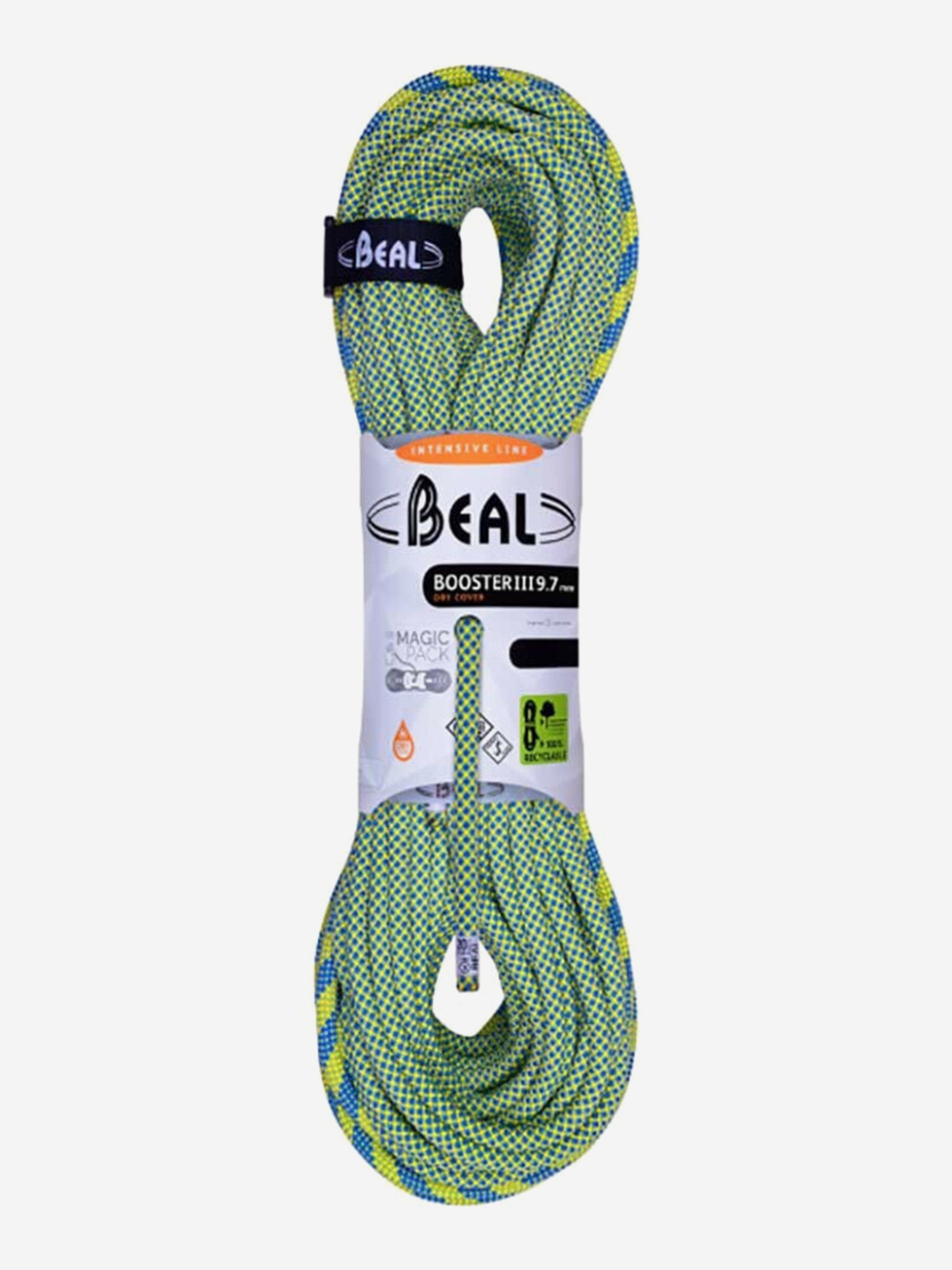 Изображение товара Веревка динамическая Beal Booster III Safe Control 9,7 мм Изображение товара Веревка динамическая Beal Booster III Safe Control 9,7 мм