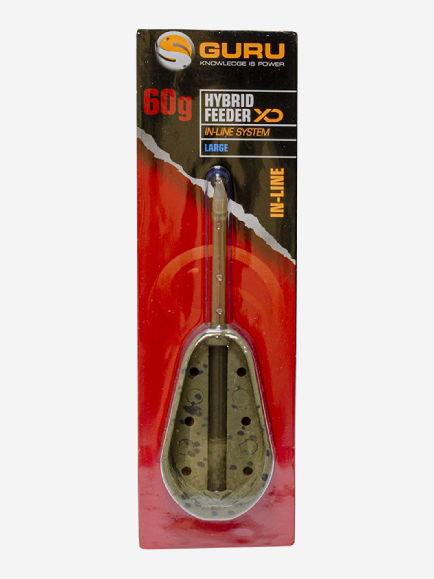 Изображение товара Кормушка GURU Extra Distance Hybrid Feeder L 60г для дальней рыбалки Изображение товара Кормушка GURU Extra Distance Hybrid Feeder L 60г для дальней рыбалки