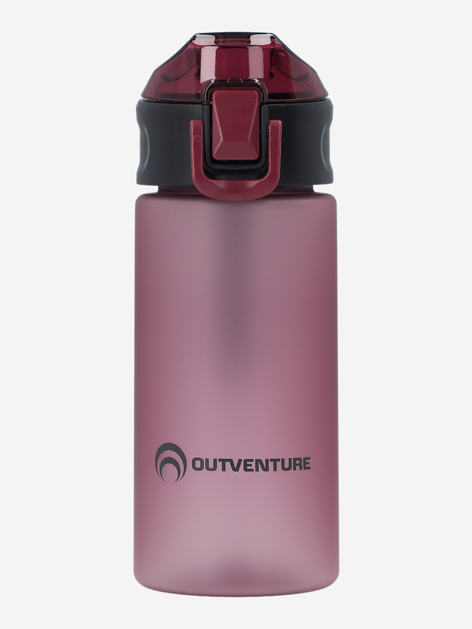 Изображение товара Фляга Outventure 0.5 л для походов и путешествий стильная баклажанового цвета
