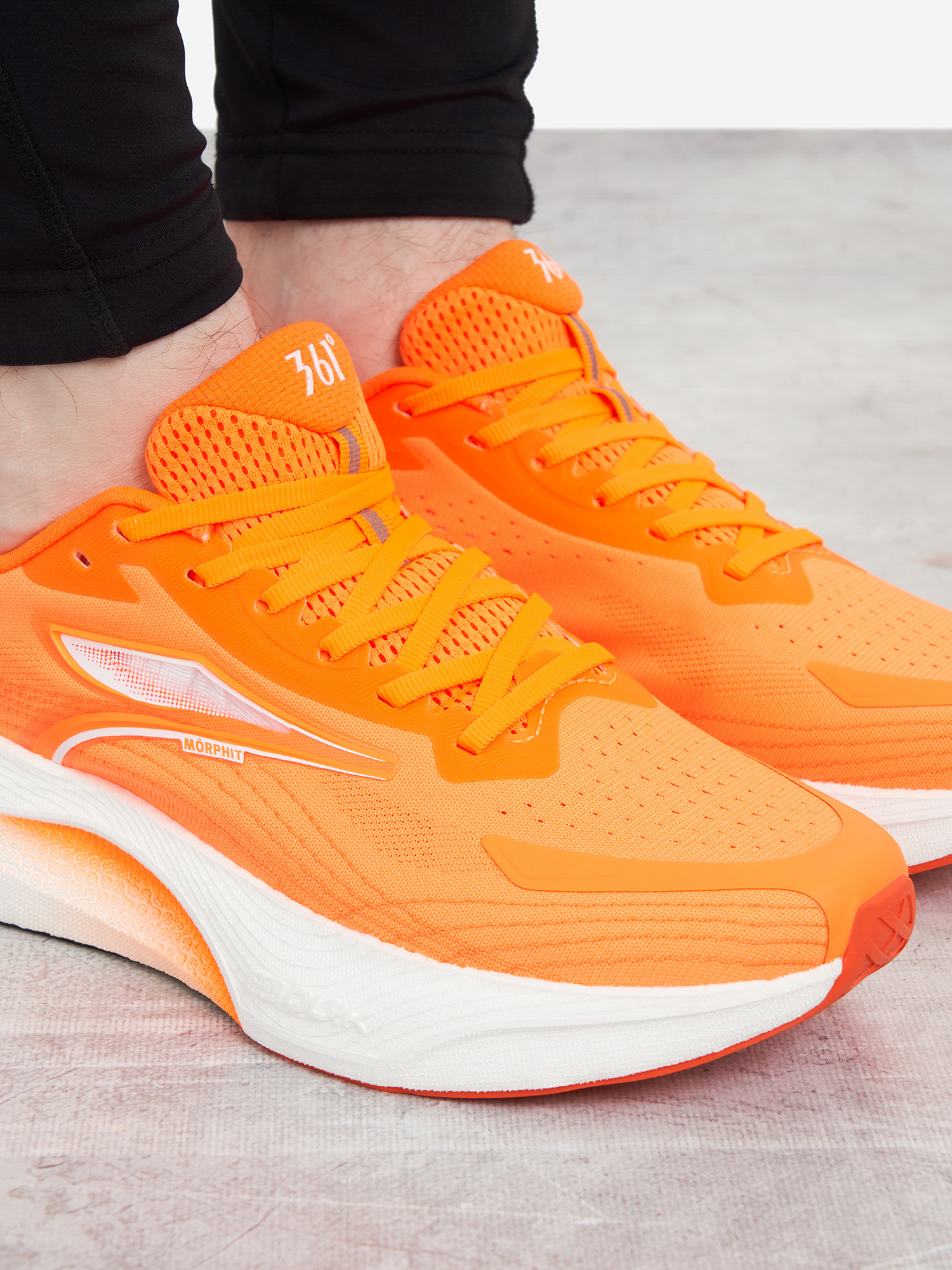 фото Кроссовки мужские 361° stable running, оранжевый