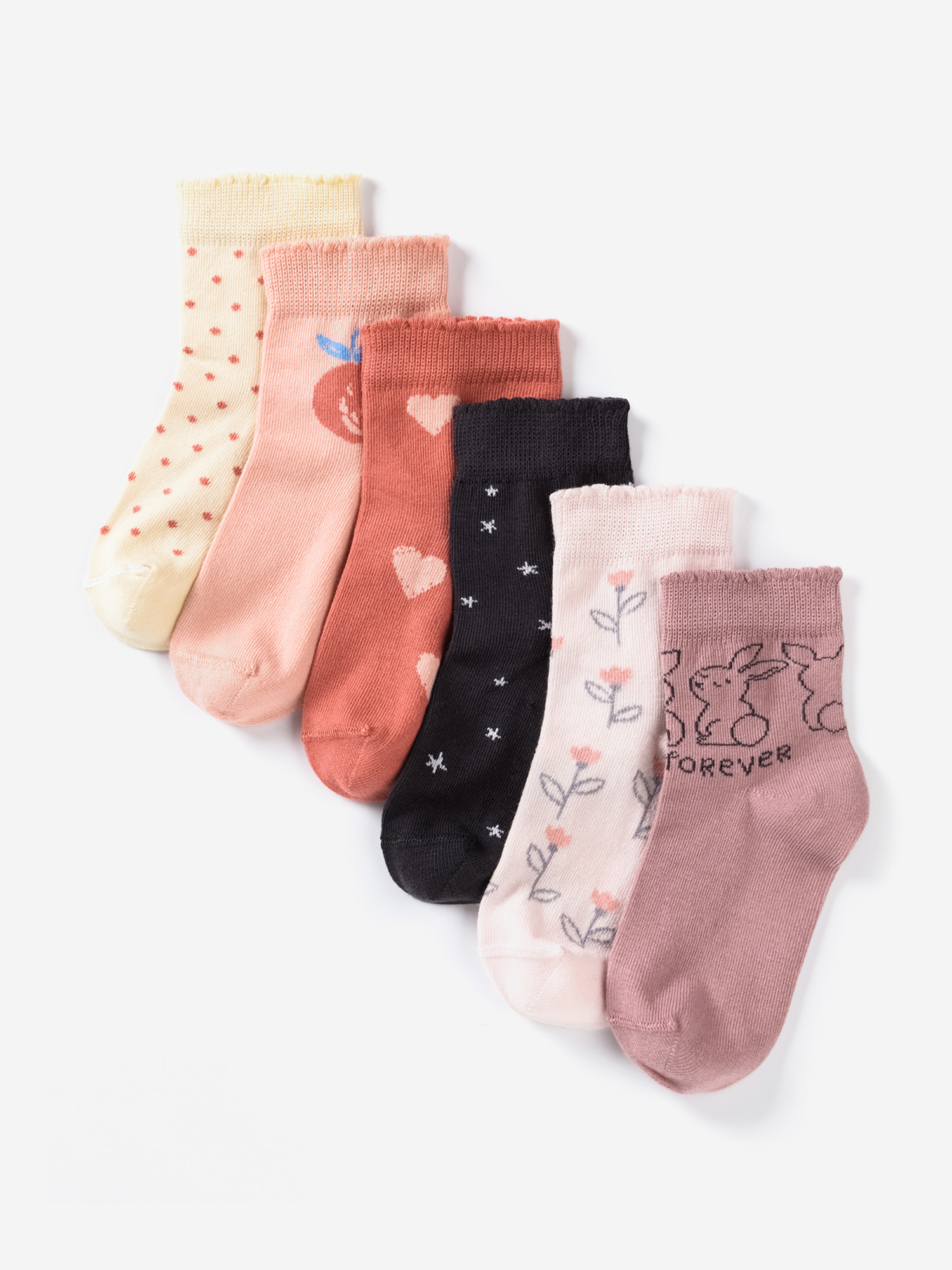 Носки для детей малышей хлопок набор 6 пары Artie, Розовый носки для детей малышей хлопок набор 5 пары artie синий