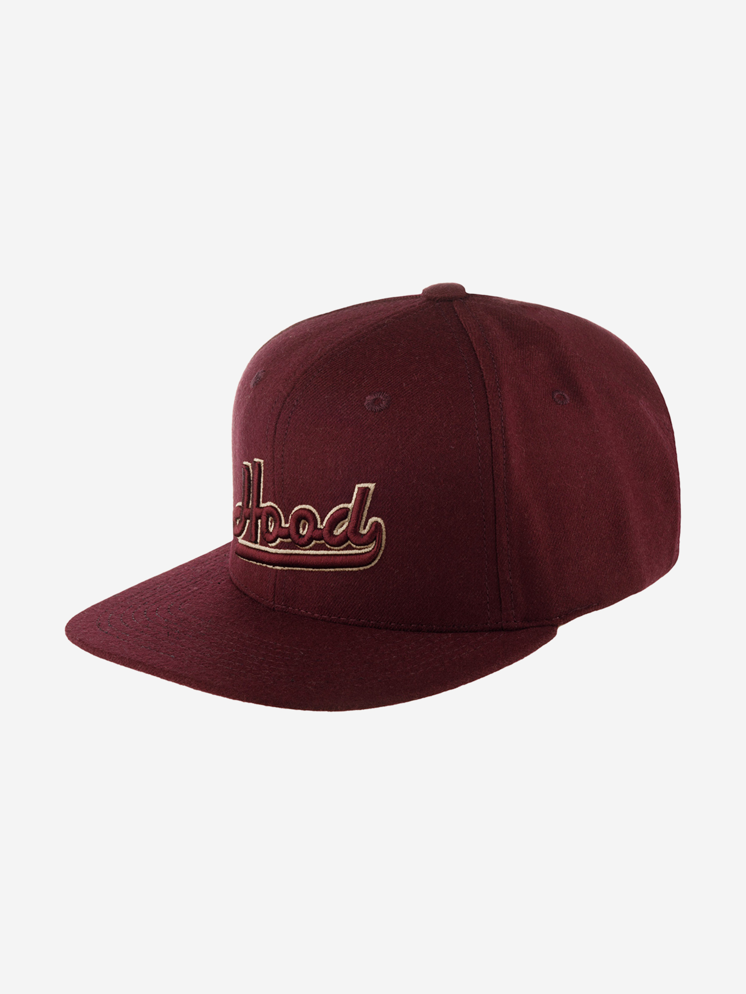 

Бейсболка с прямым козырьком HOOD 100-MWL045-HD001-MN Hood 3D VI (малиновый), Мультицвет