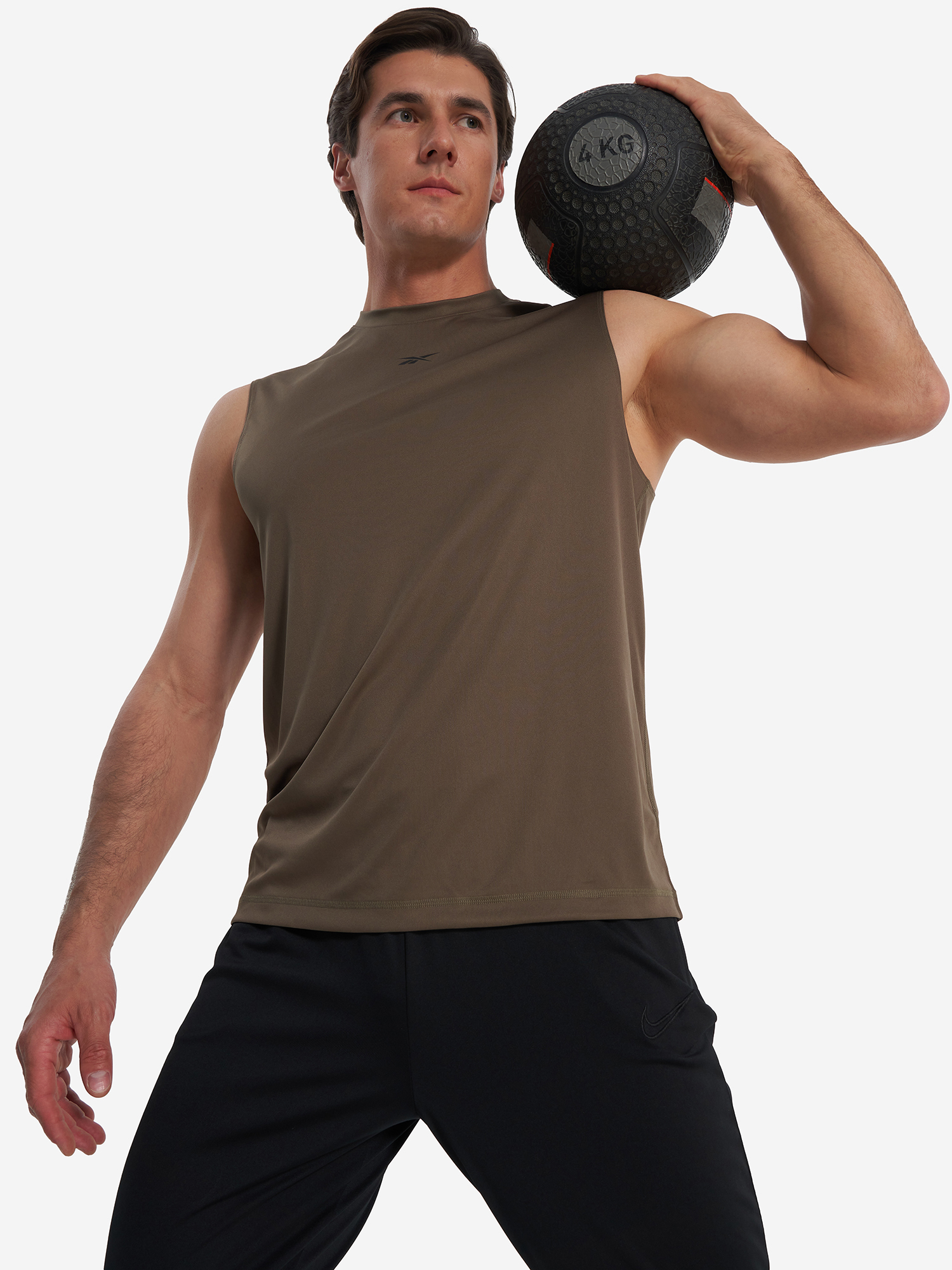 

Майка мужская Reebok ID Train, Коричневый