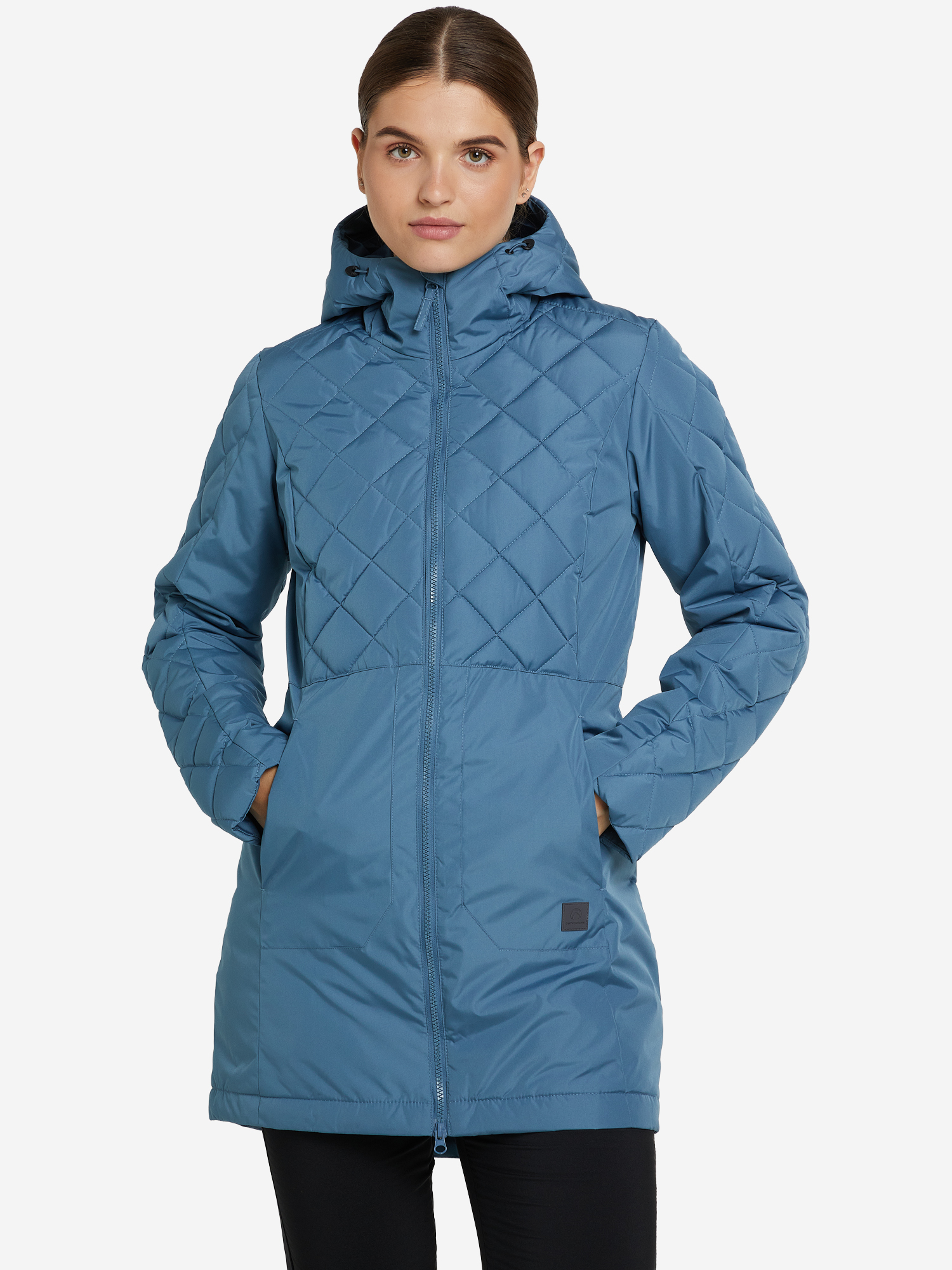 Куртка утепленная женская Outventure, Синий куртка софтшелл для мальчиков outventure серый