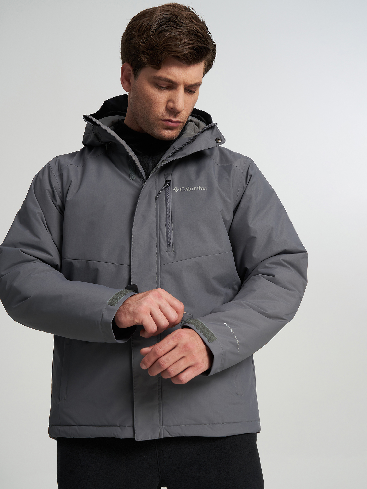 Изображение товара Куртка утепленная мужская Columbia Cascadian Peaks Insulated Jacket, Серый