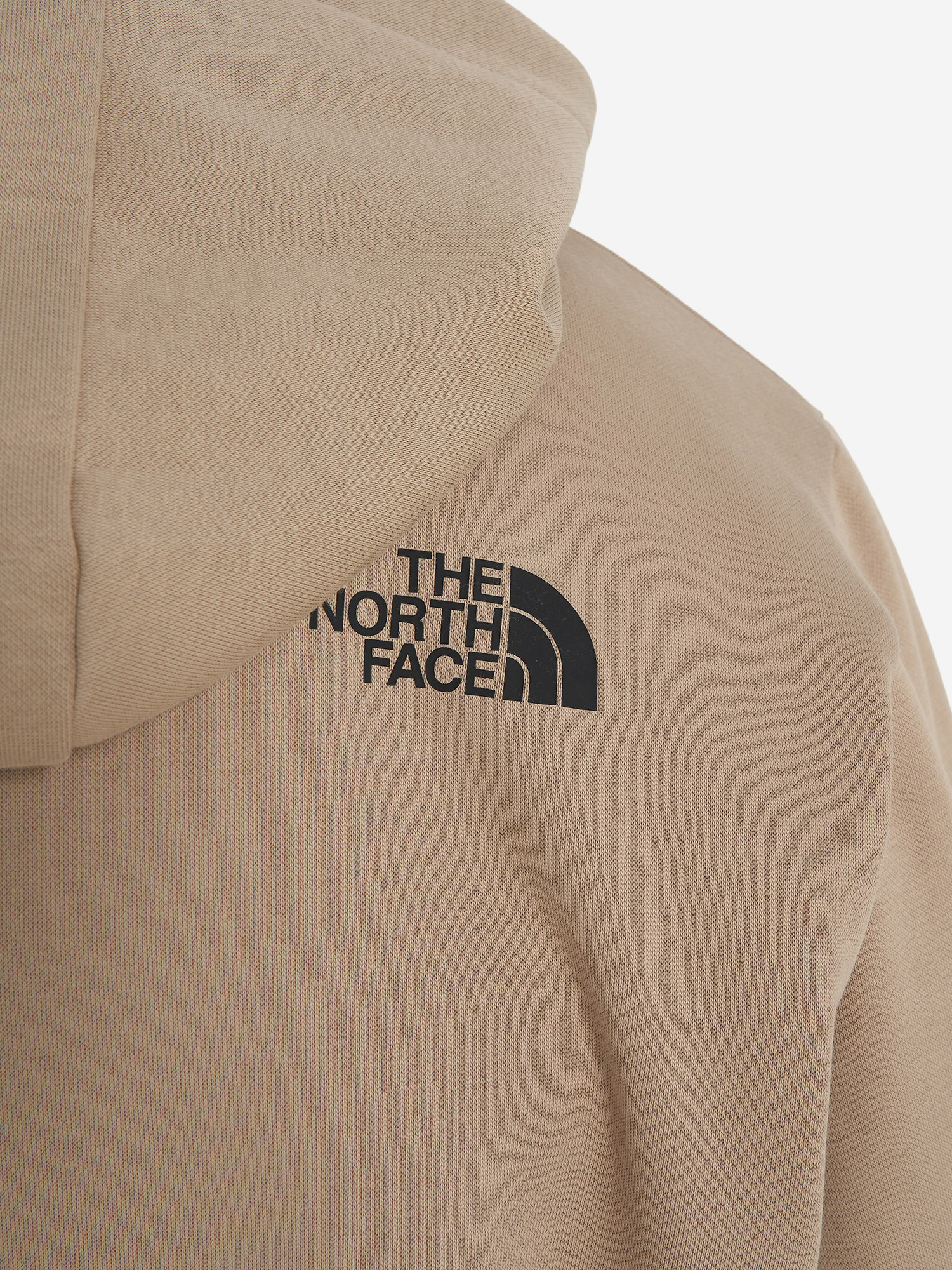 фото Худи мужское the north face fine, серый