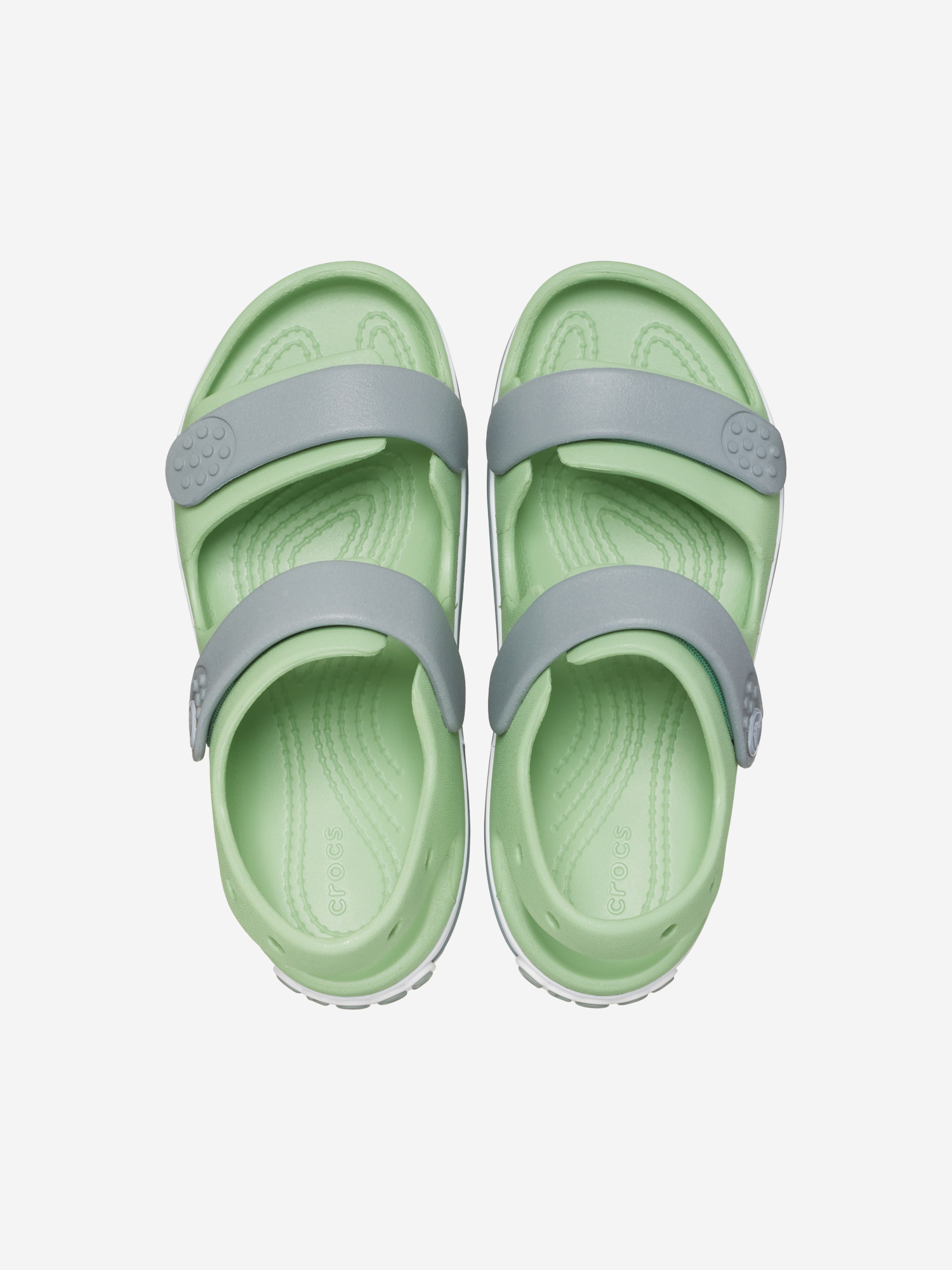 Сандалии детские Crocs Crocband Cruiser Sandal K, Зеленый 209423C1G-3WD, размер 29 - фото 4