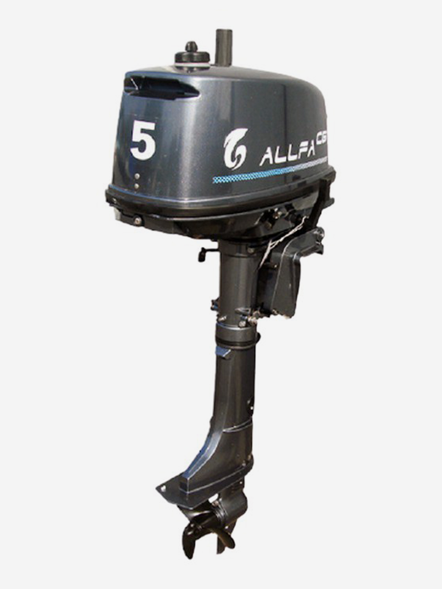 

Лодочный мотор ALLFA CGT5, Серый
