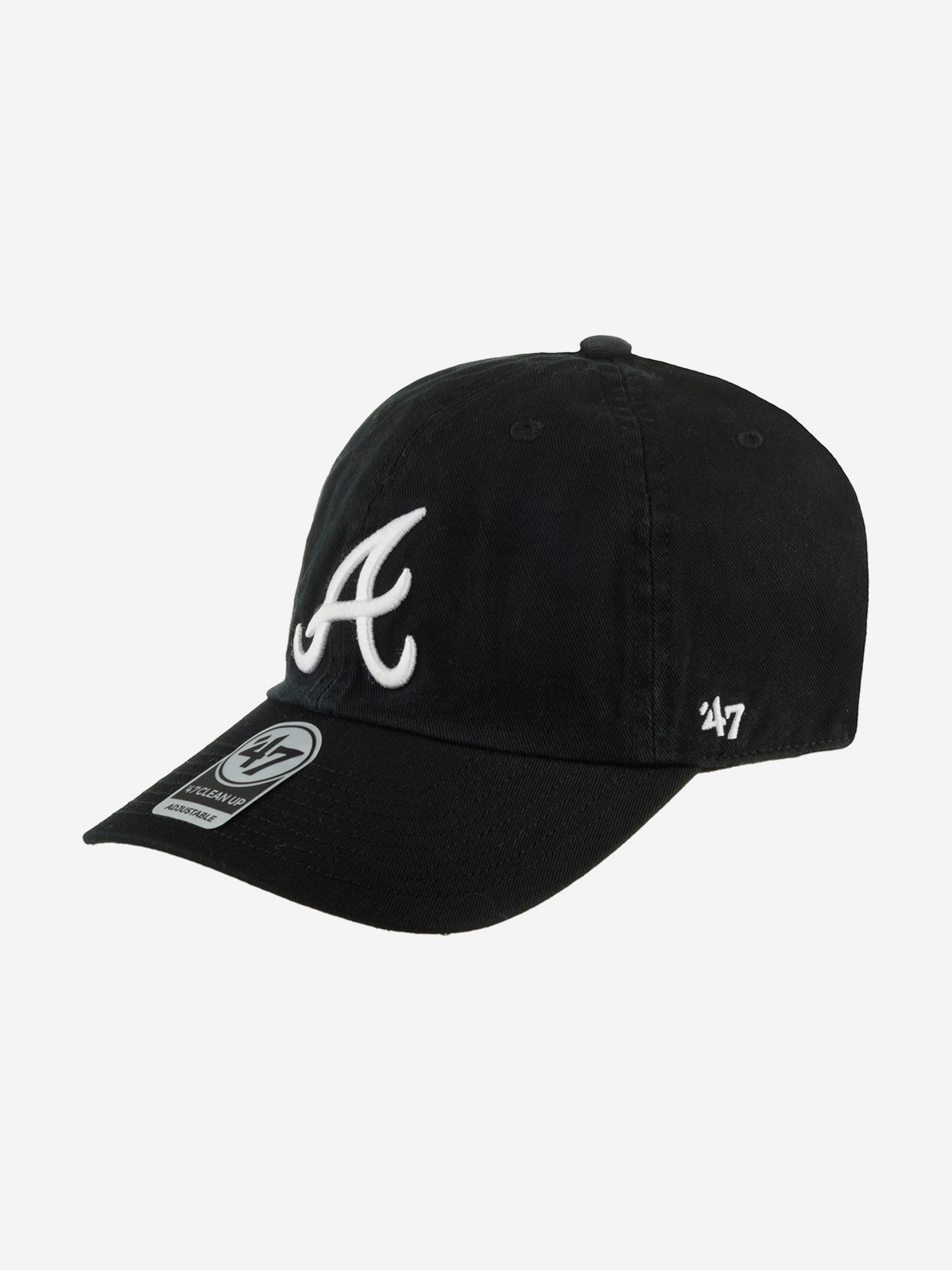 

Бейсболка 47 BRAND B-RGW01GWSNL-BKW Atlanta Braves MLB (черный), Черный