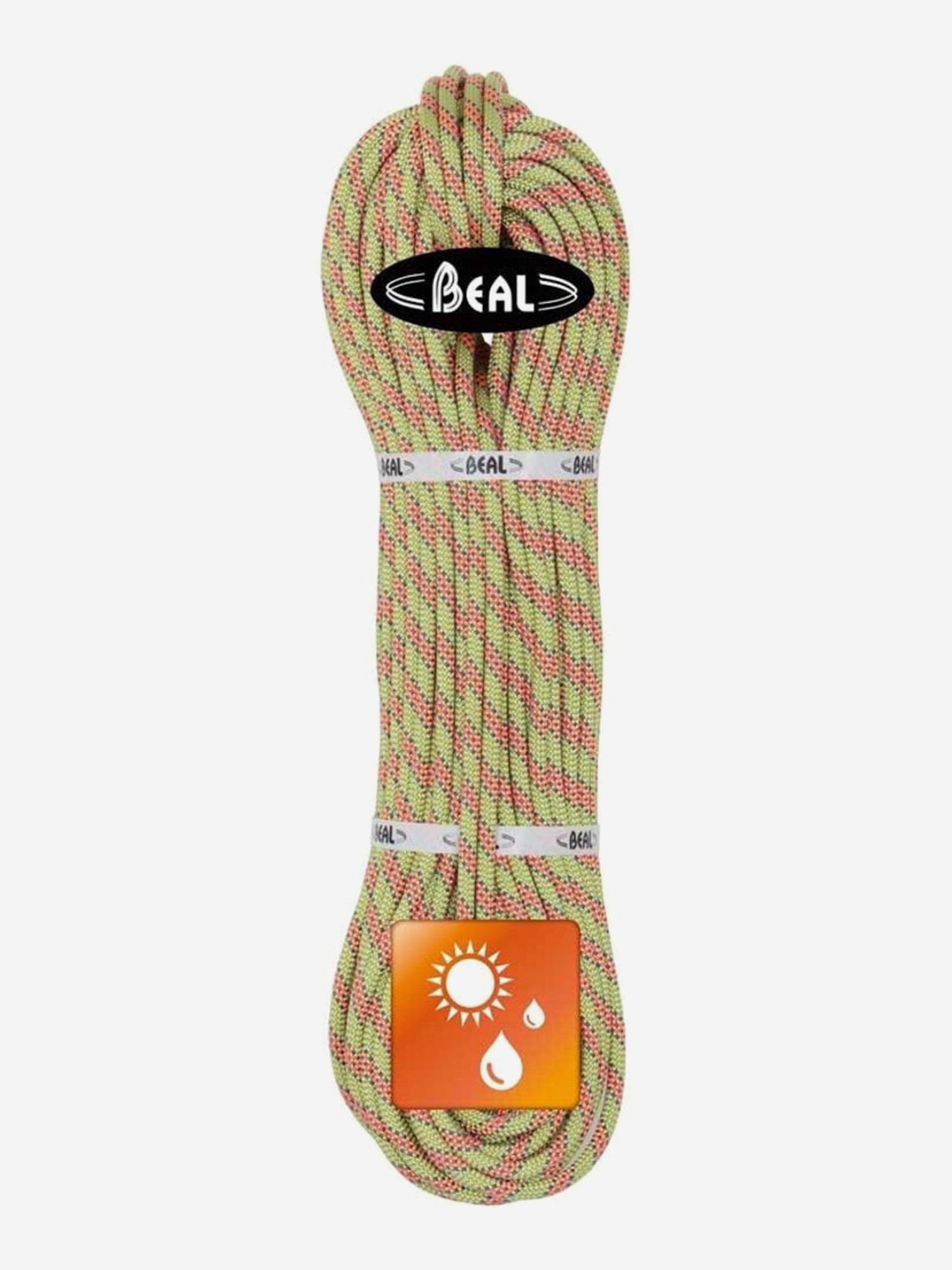 Изображение товара Веревка Beal Cobra II Dry Cover 8,6 мм 60 м для скалолазания и альпинизма