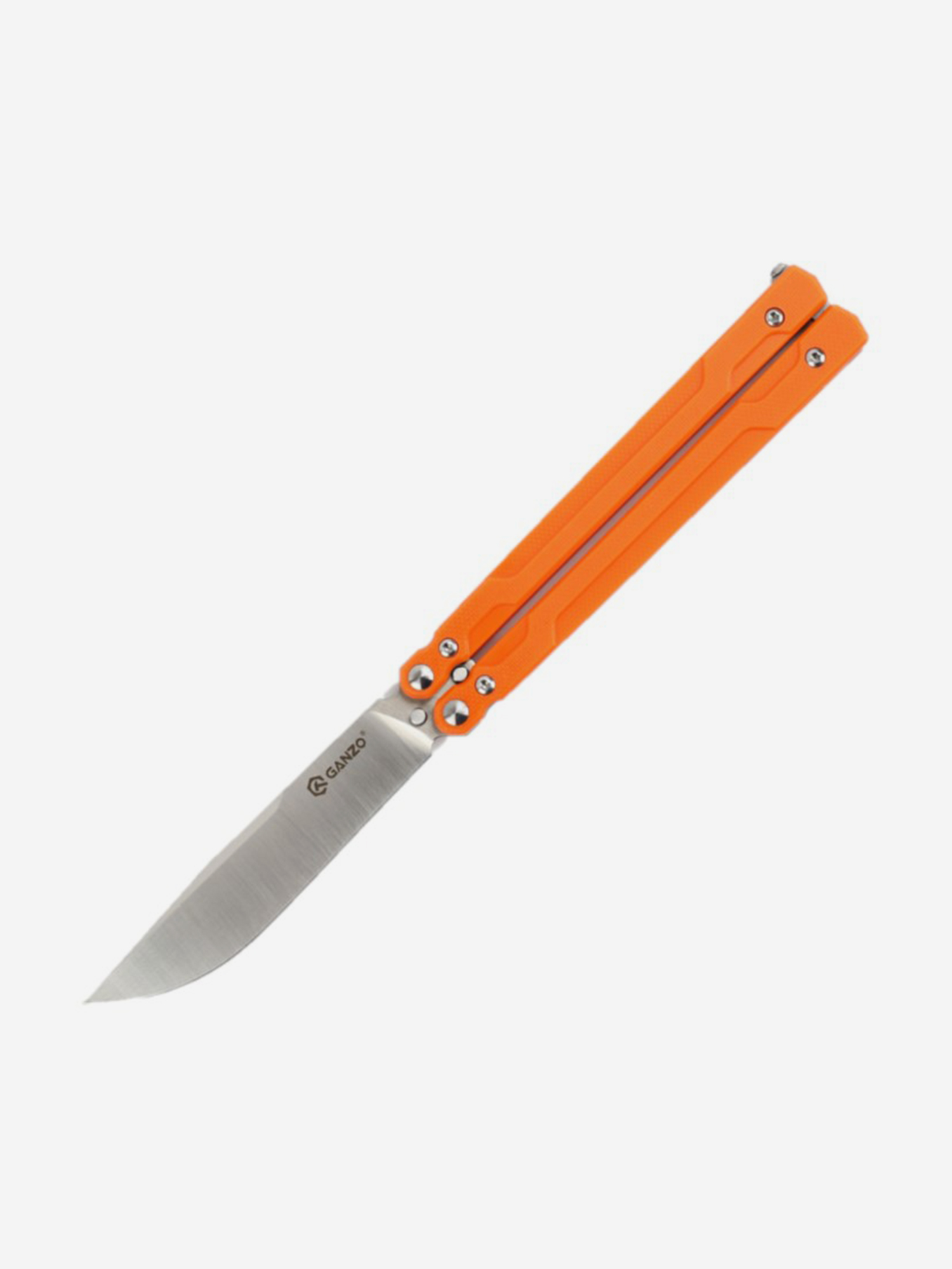 Нож-бабочка туристический Ganzo G766-OR, оранжевый, Оранжевый