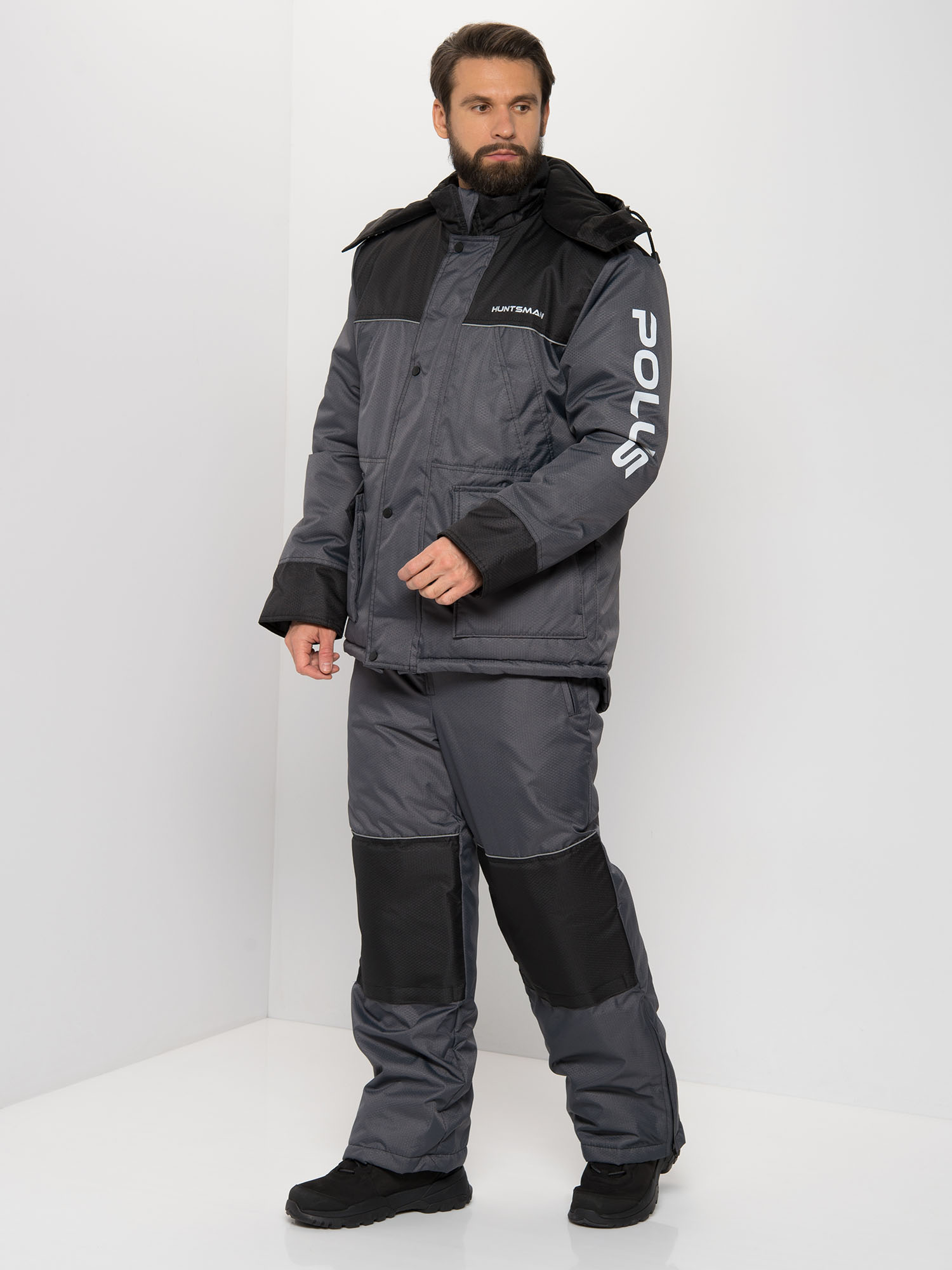 Изображение товара Мужской зимний утепленный костюм Huntsman Полюс для охоты и рыбалки