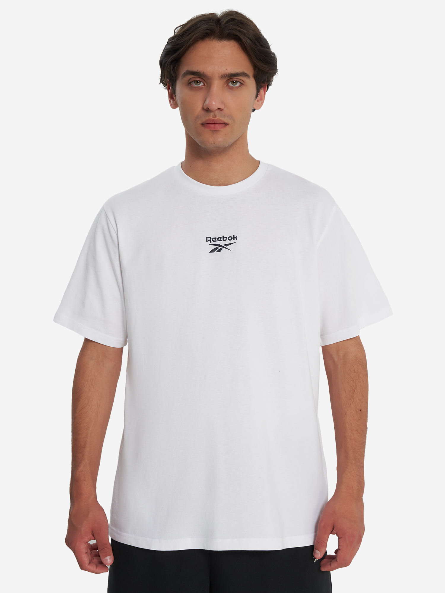 фото Футболка мужская reebok adrian, белый