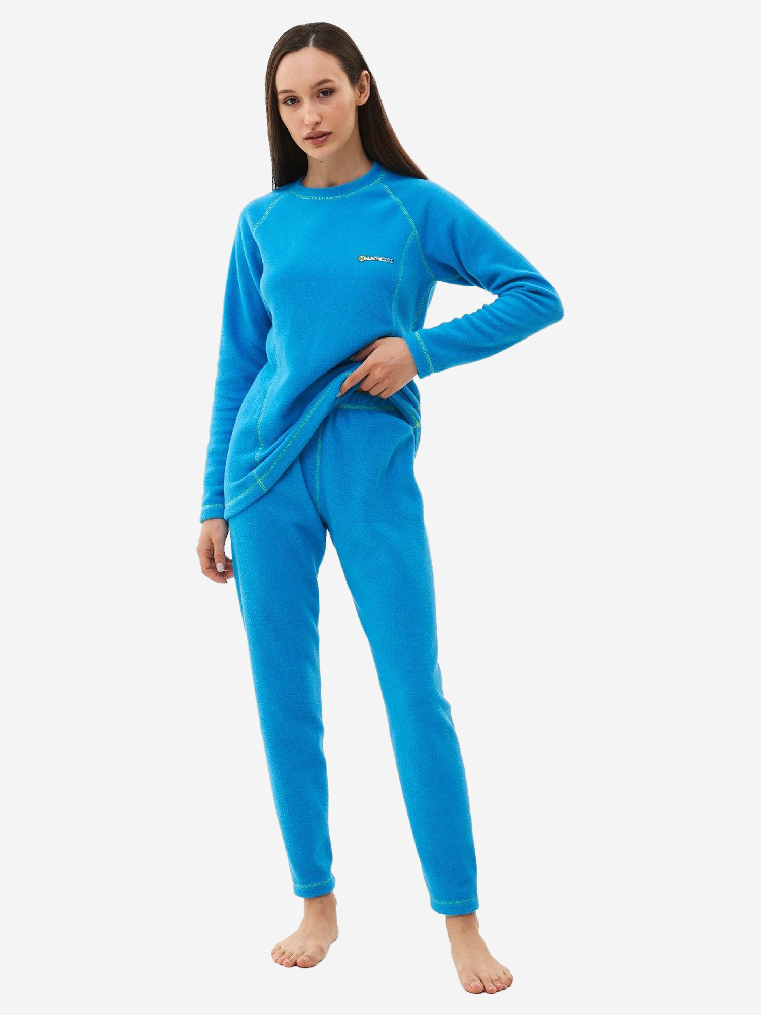 Изображение товара Женское термобелье HUNTSMAN Thermoline для охоты и рыбалки, голубое, теплое